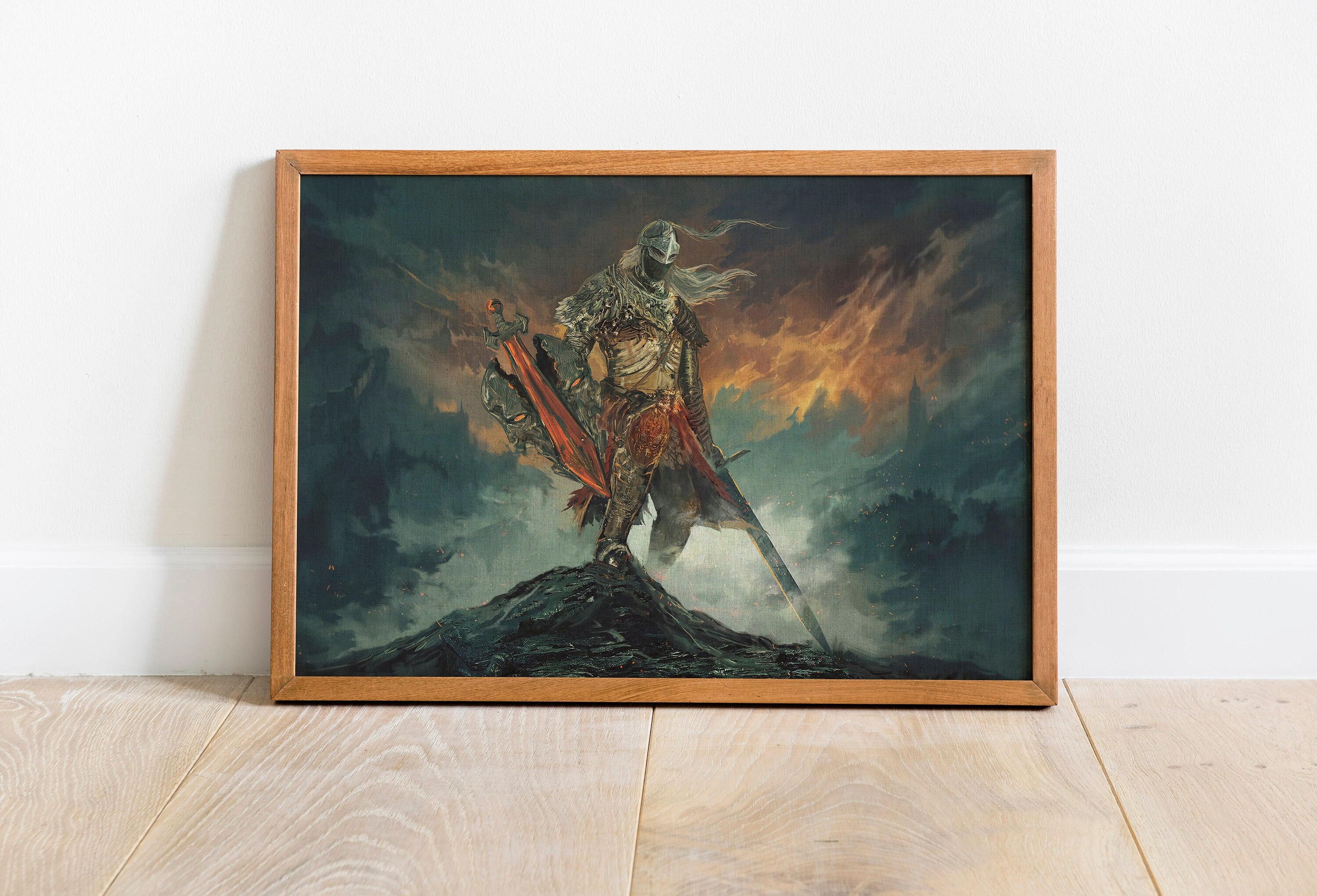 Elden Ring Tarnished Canvas Poster