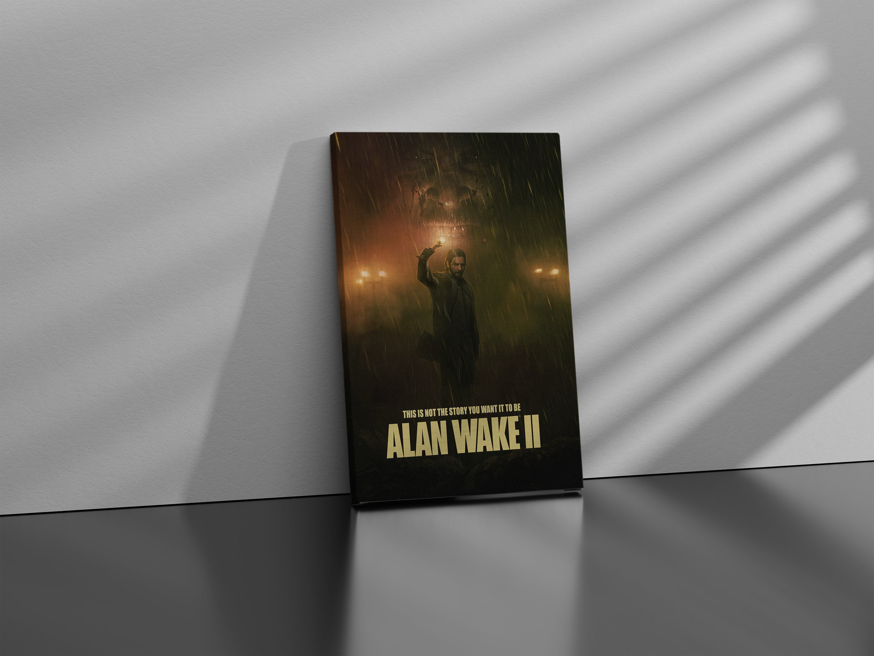 Alan Wake 2  Canvas Poster