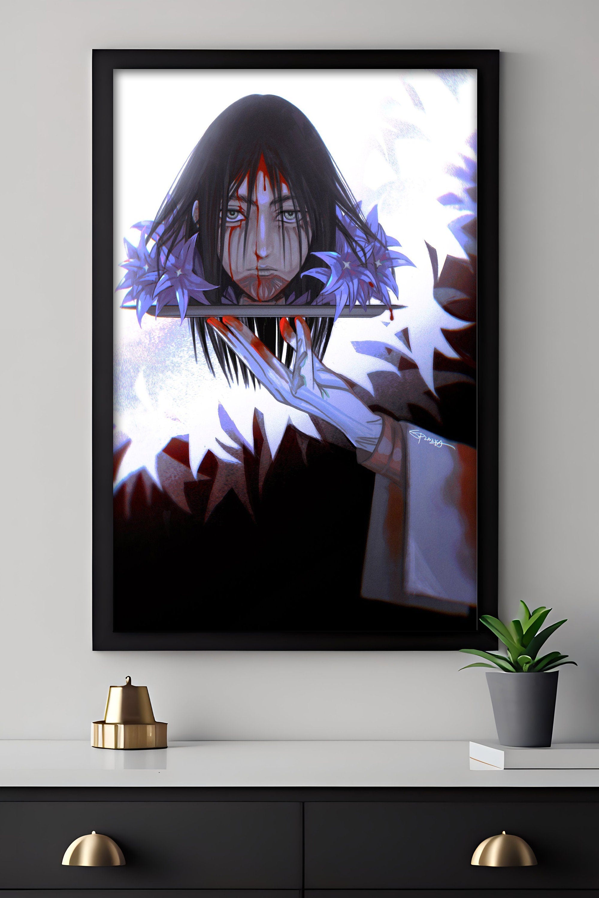 Anime  Eren Jeager Canvas Wall Art