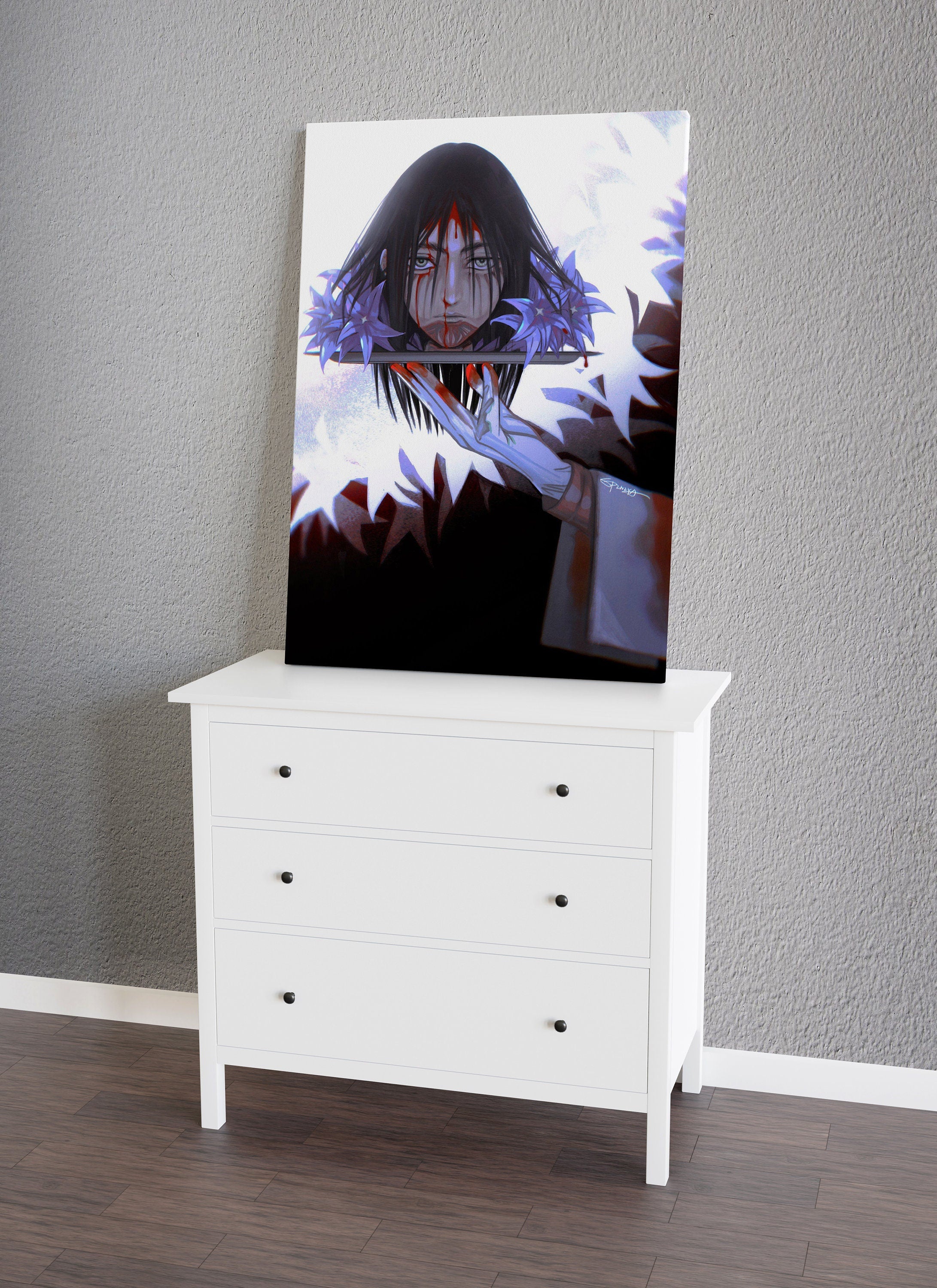 Anime  Eren Jeager Canvas Wall Art