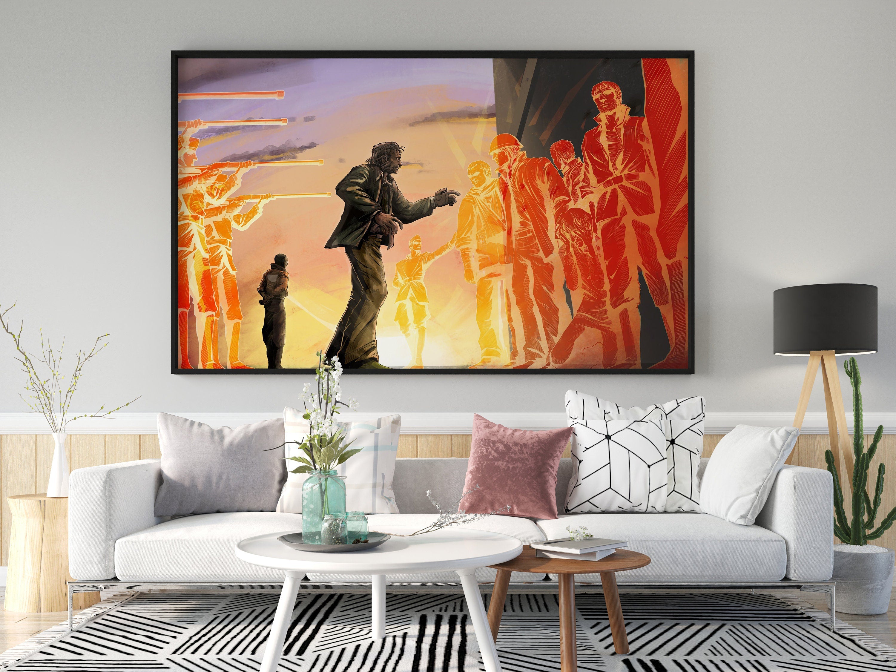 Disco Elysium Canvas Art