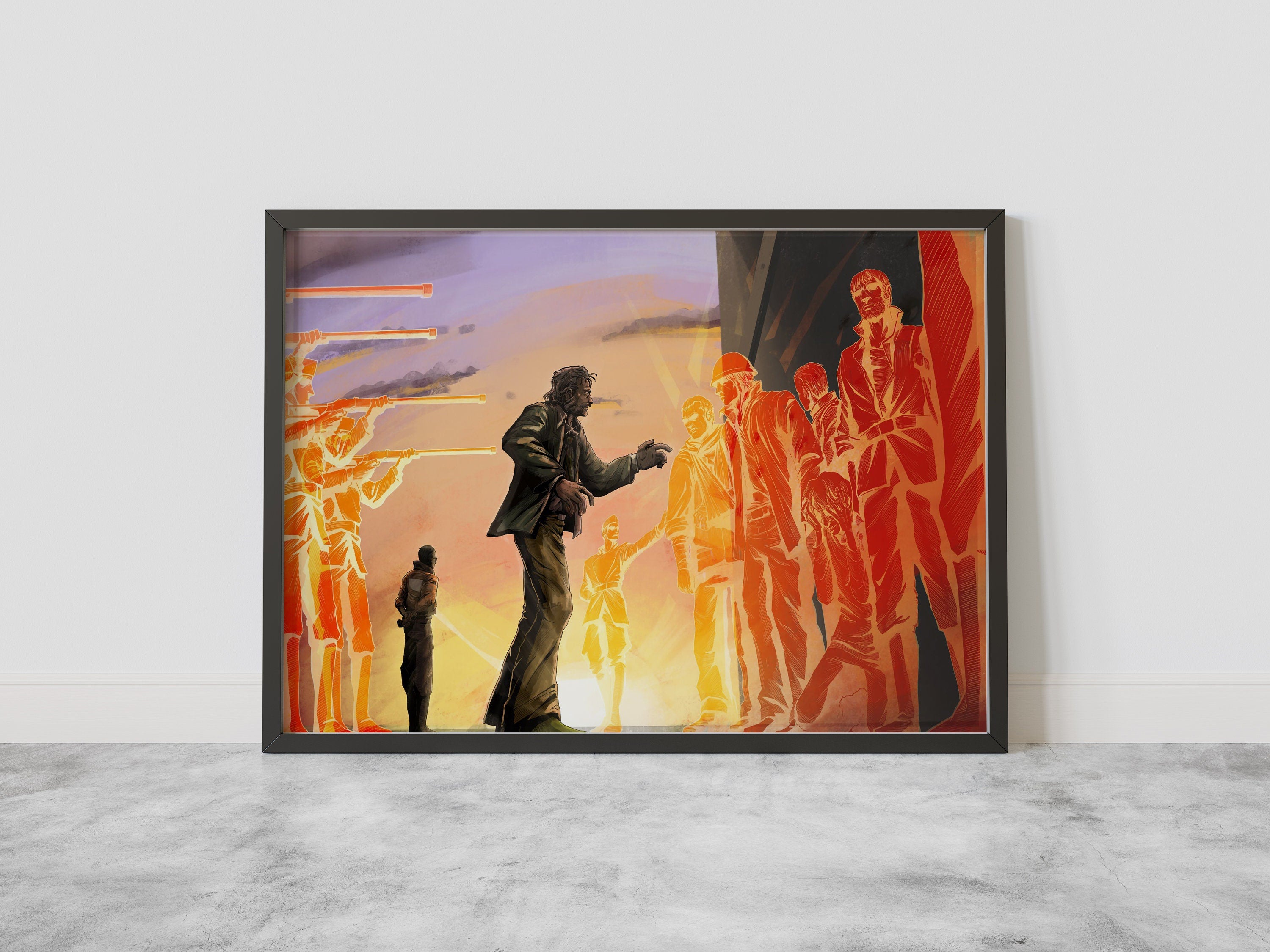 Disco Elysium Canvas Art