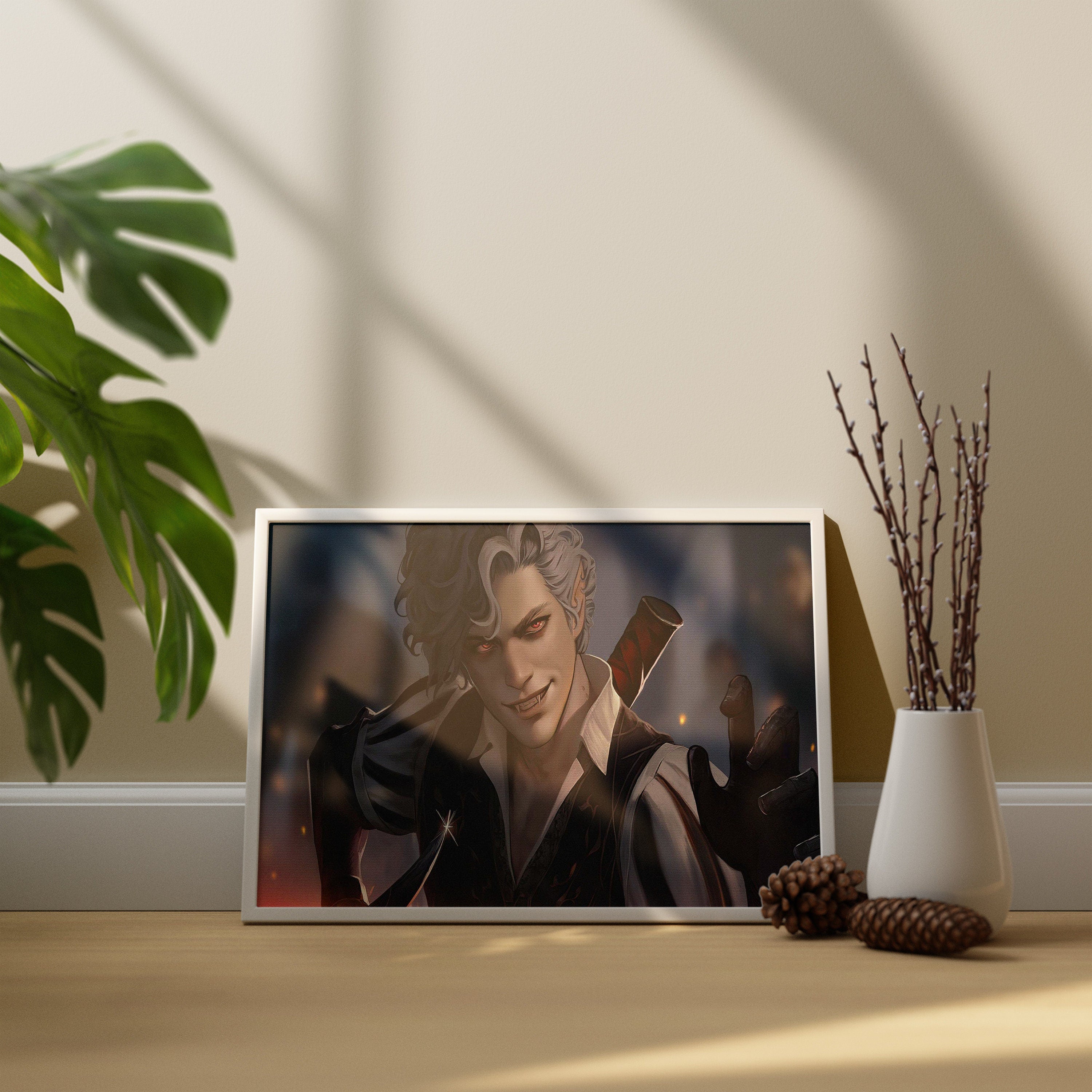 Baldur's Gate 3 Astarion Canvas Art