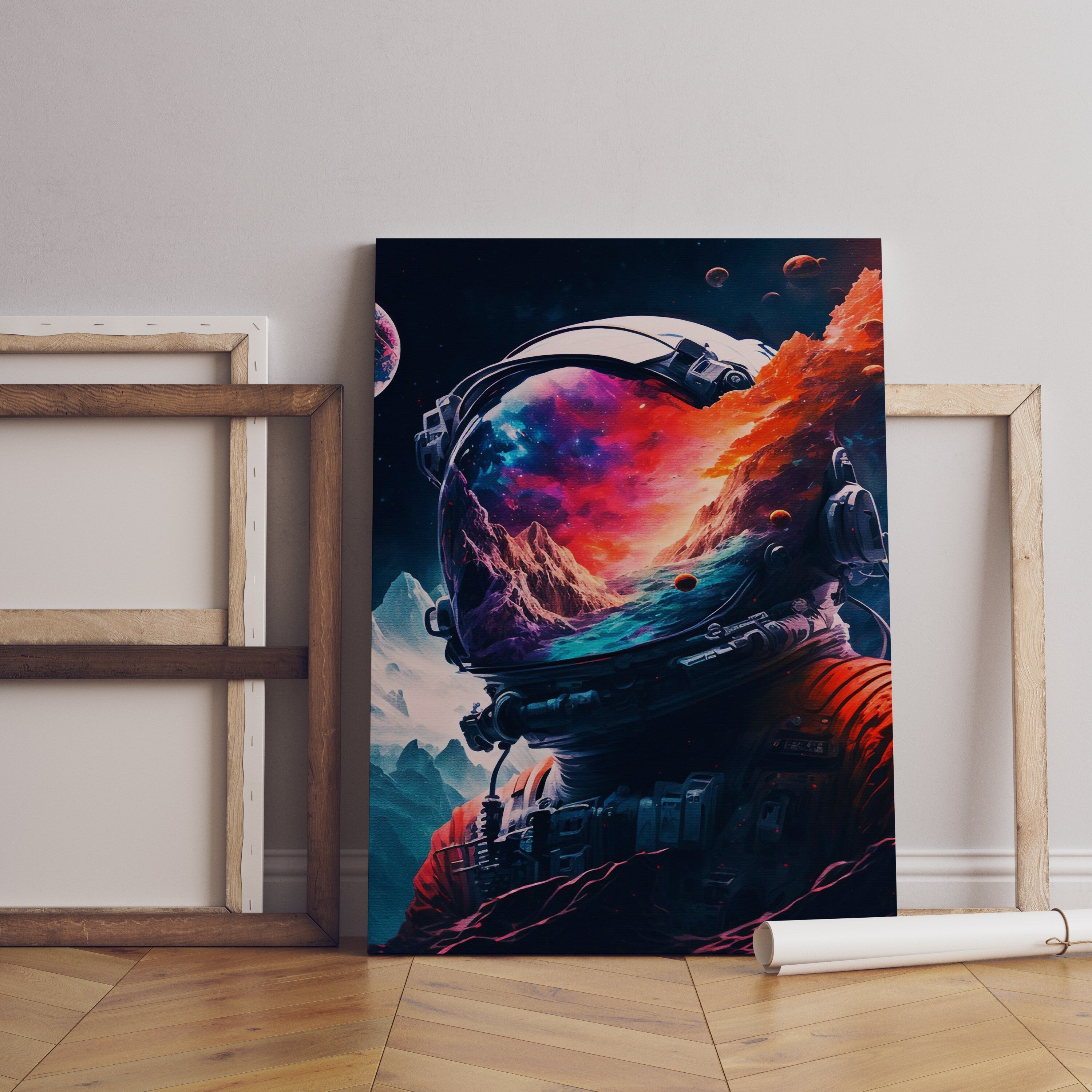 Space Canvas Wall Art