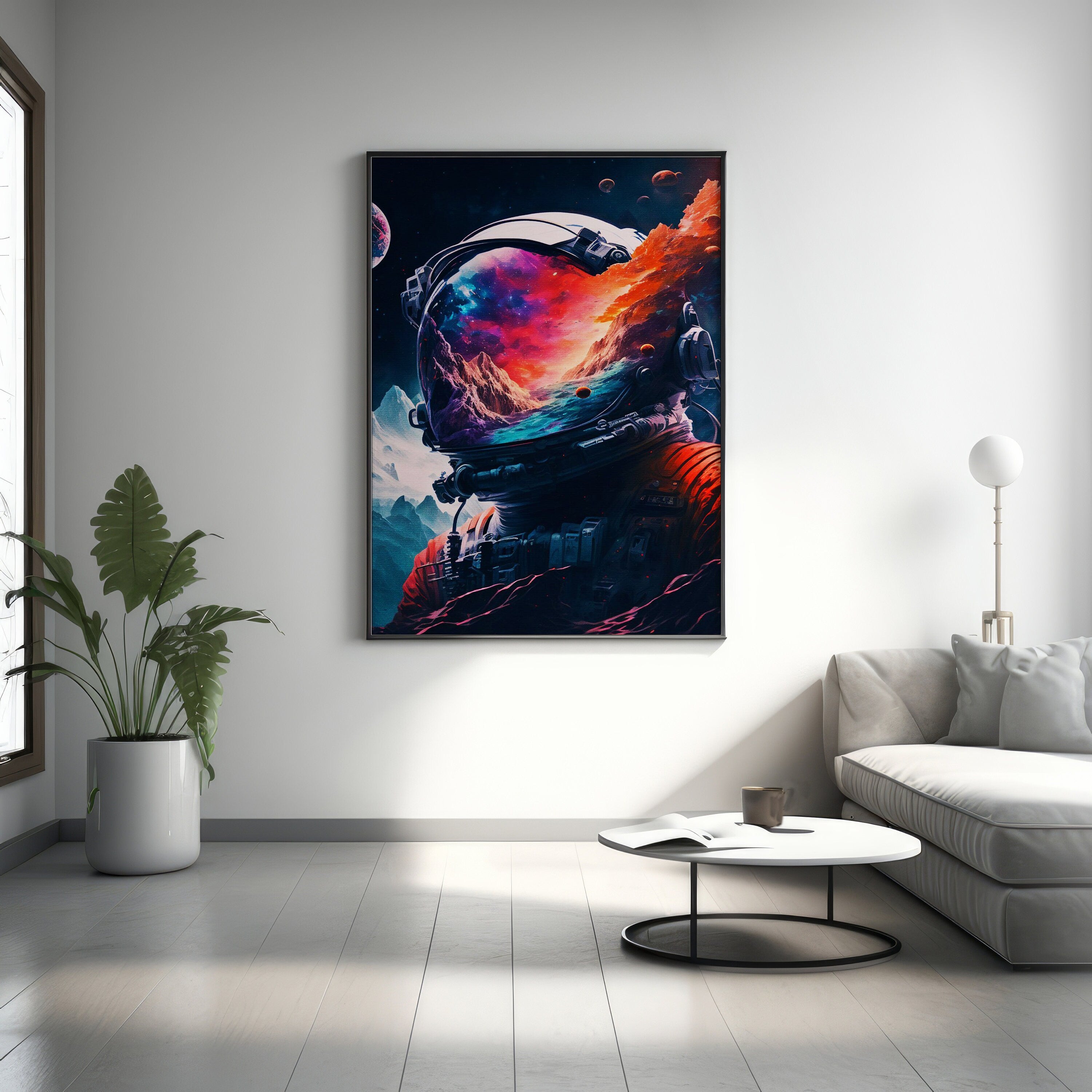 Space Canvas Wall Art