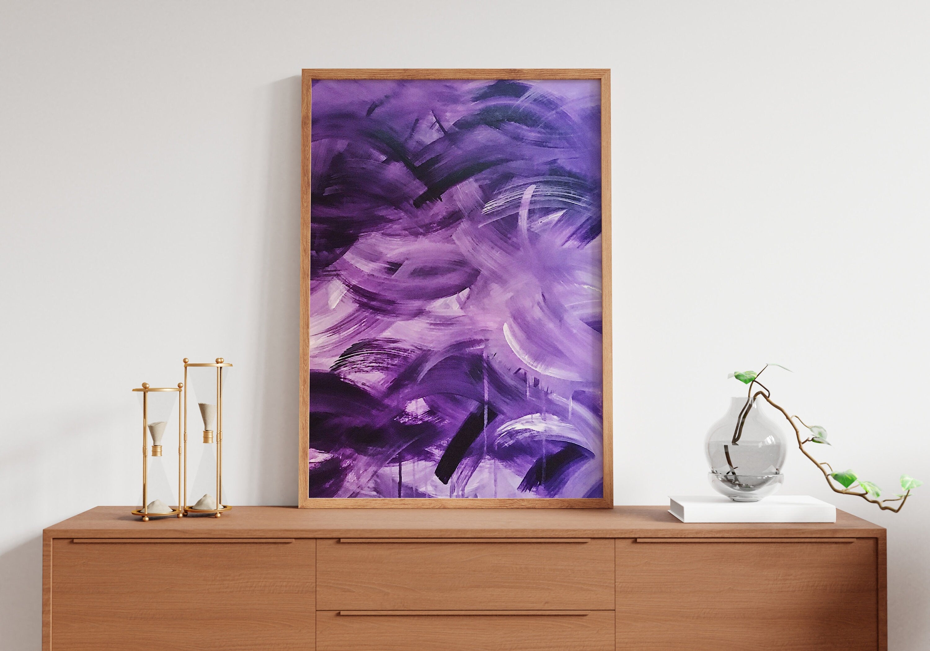 Abstract Boho Canvas Wall Art