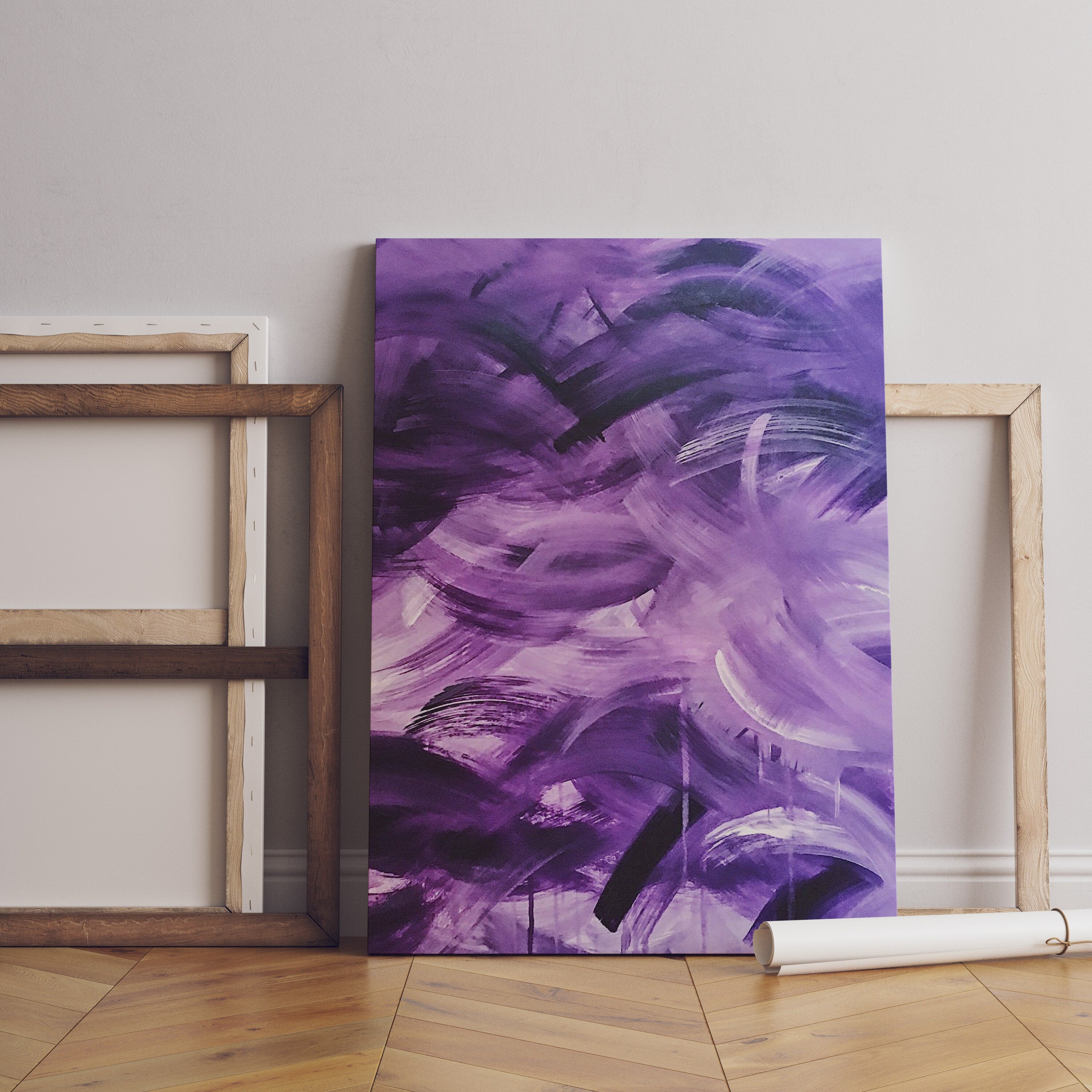 Abstract Boho Canvas Wall Art