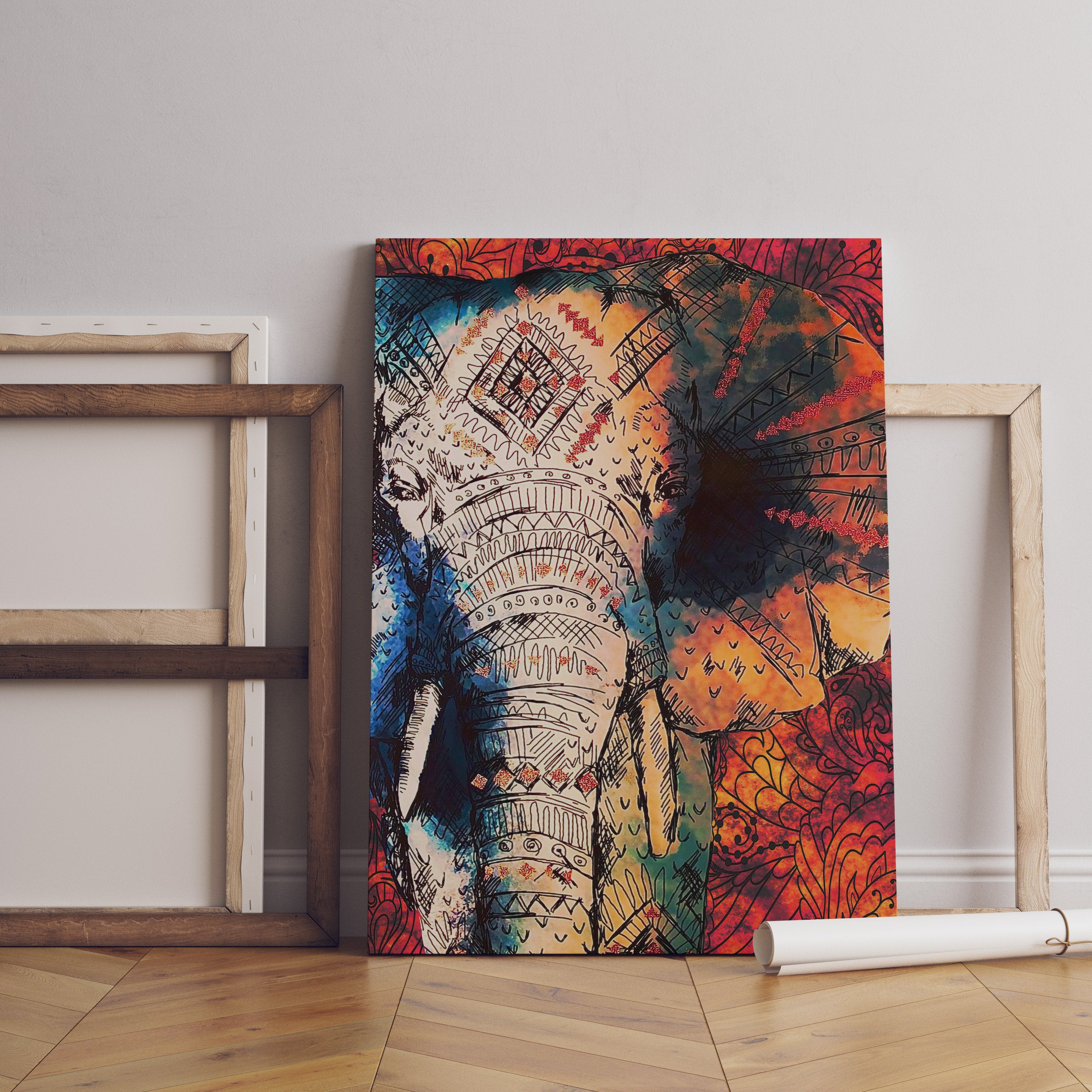 Boho Simple Classical Elegant Canvas Art