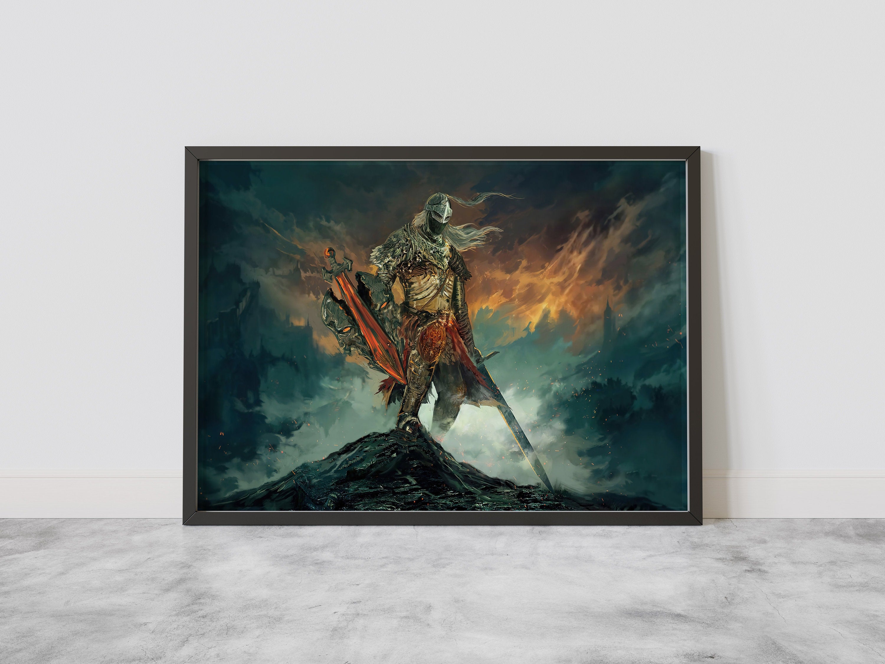 Elden Ring Tarnished Canvas Poster