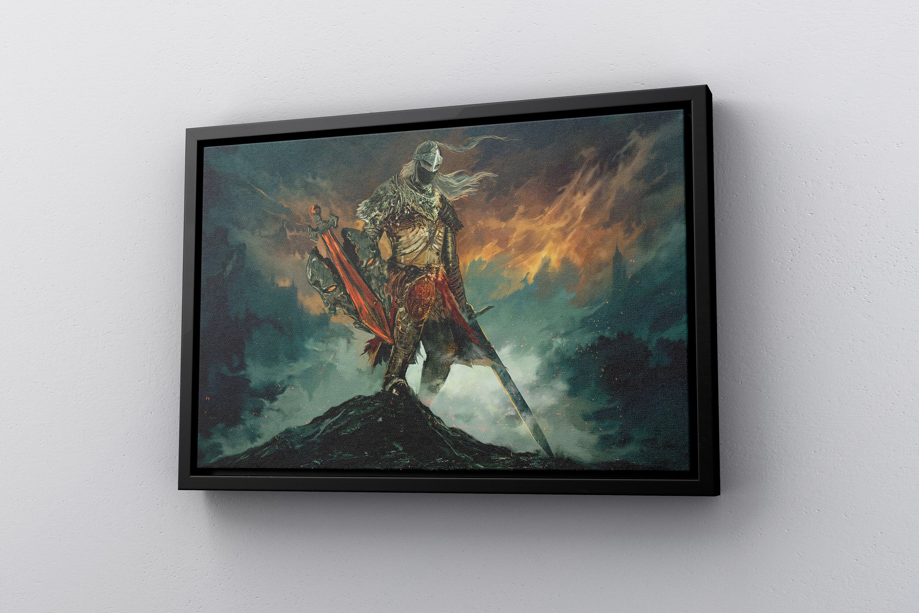 Elden Ring Tarnished Canvas Poster