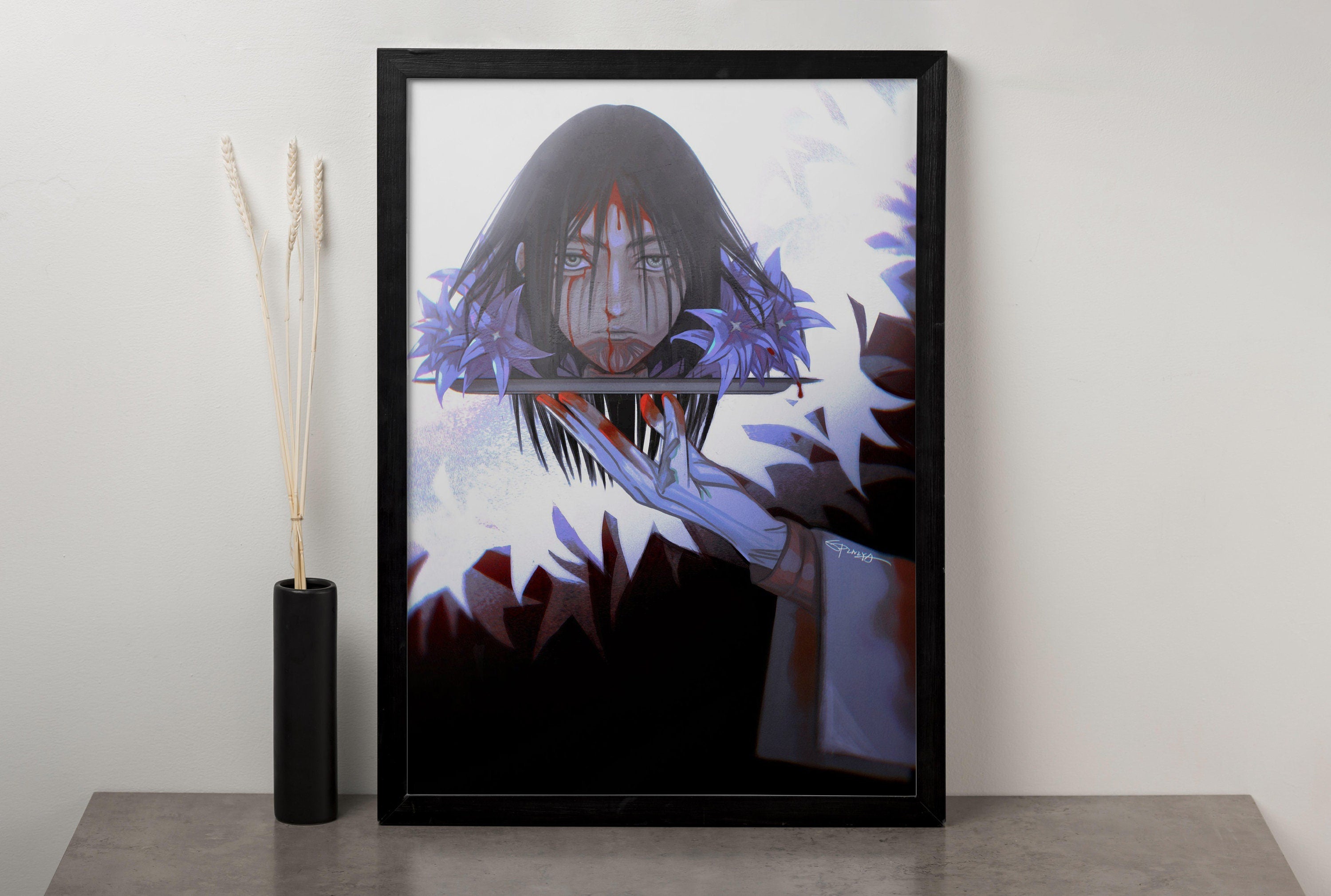 Anime  Eren Jeager Canvas Wall Art