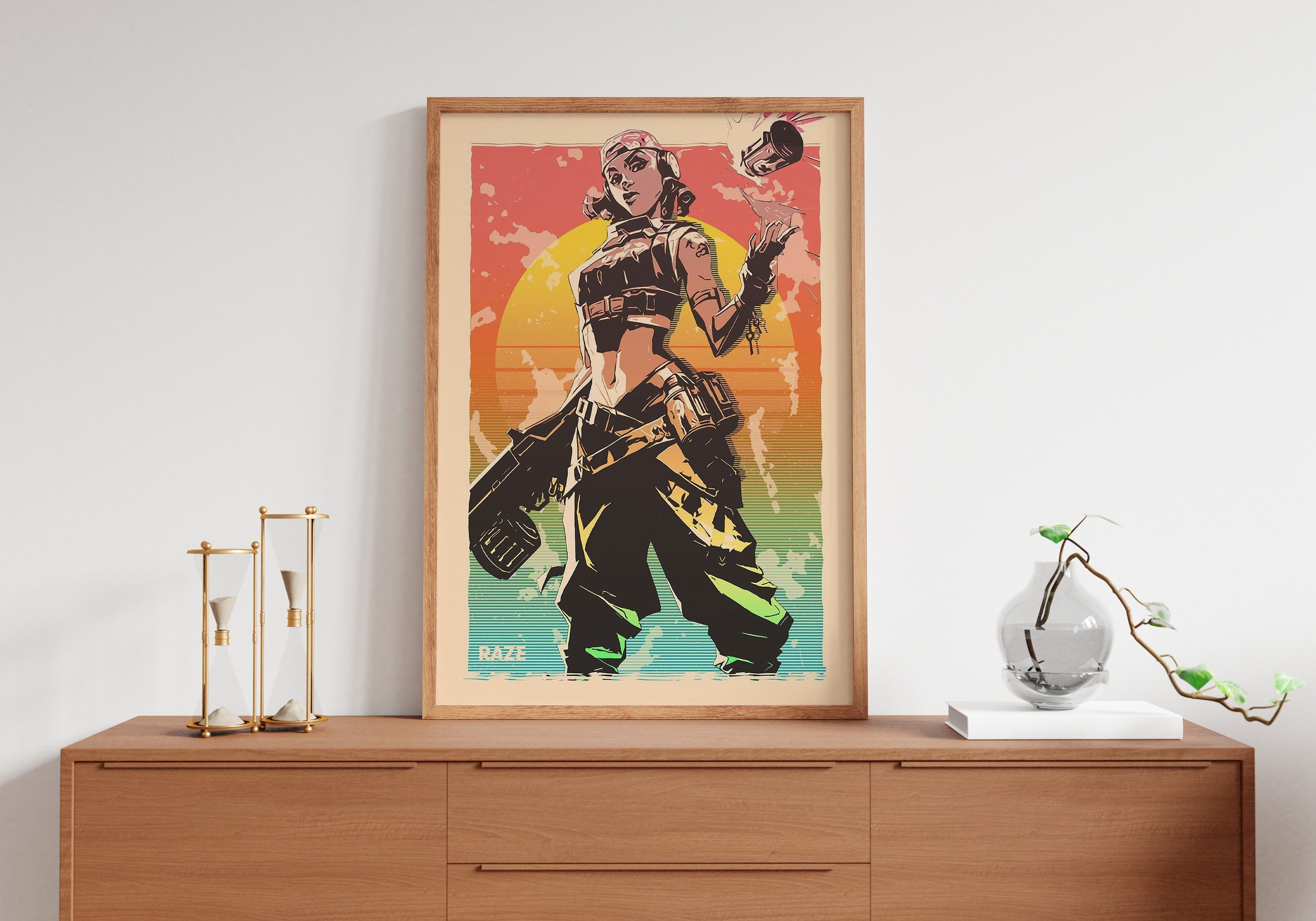 Valorant RAZE Canvas Poster