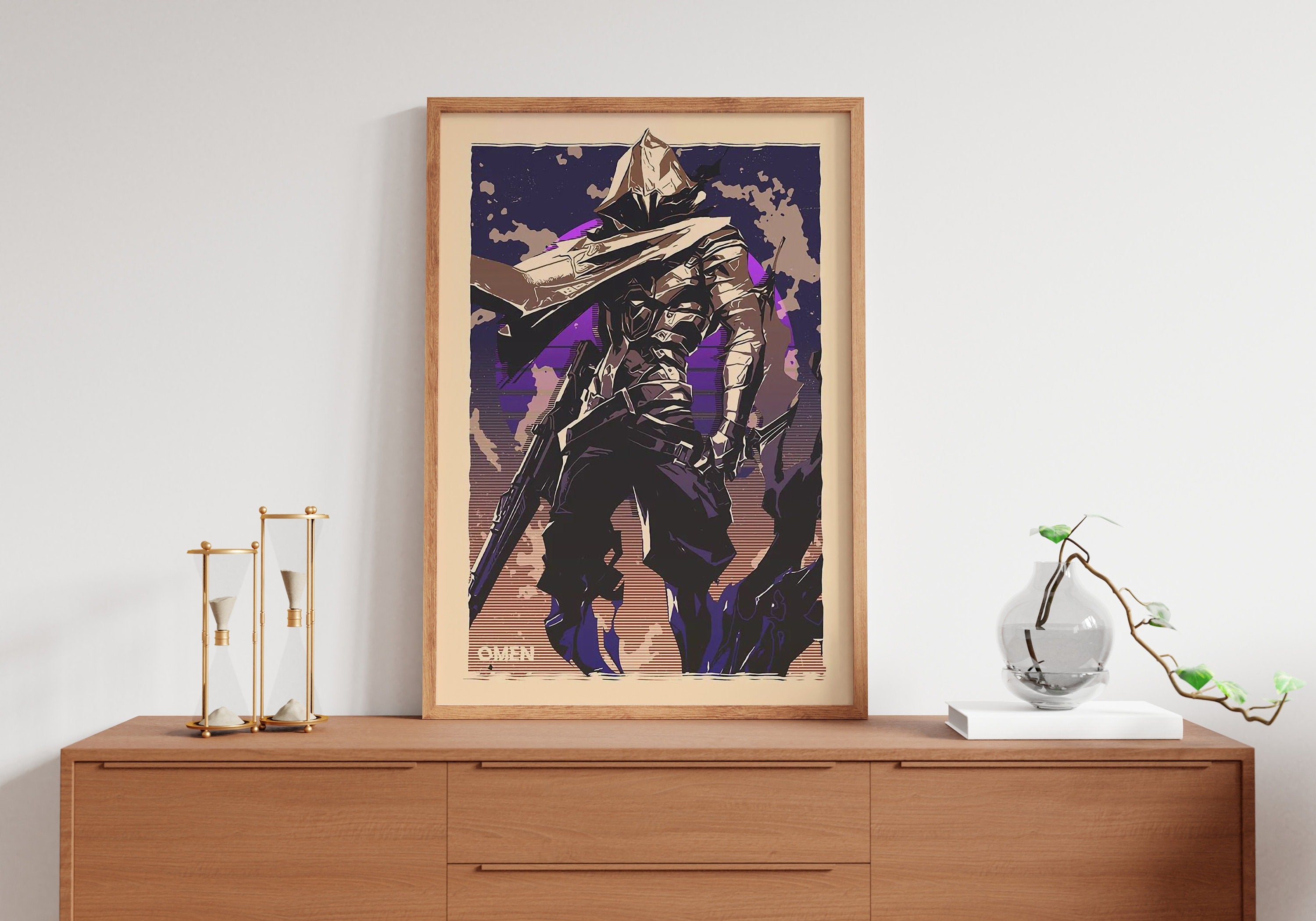 Valorant OMEN Canvas Poster