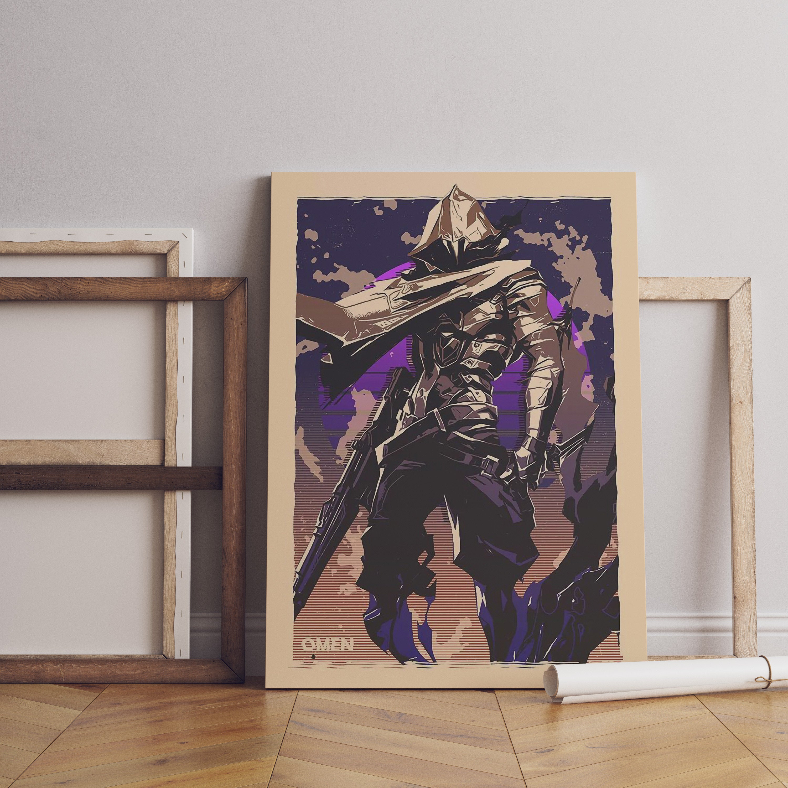 Valorant OMEN Canvas Poster