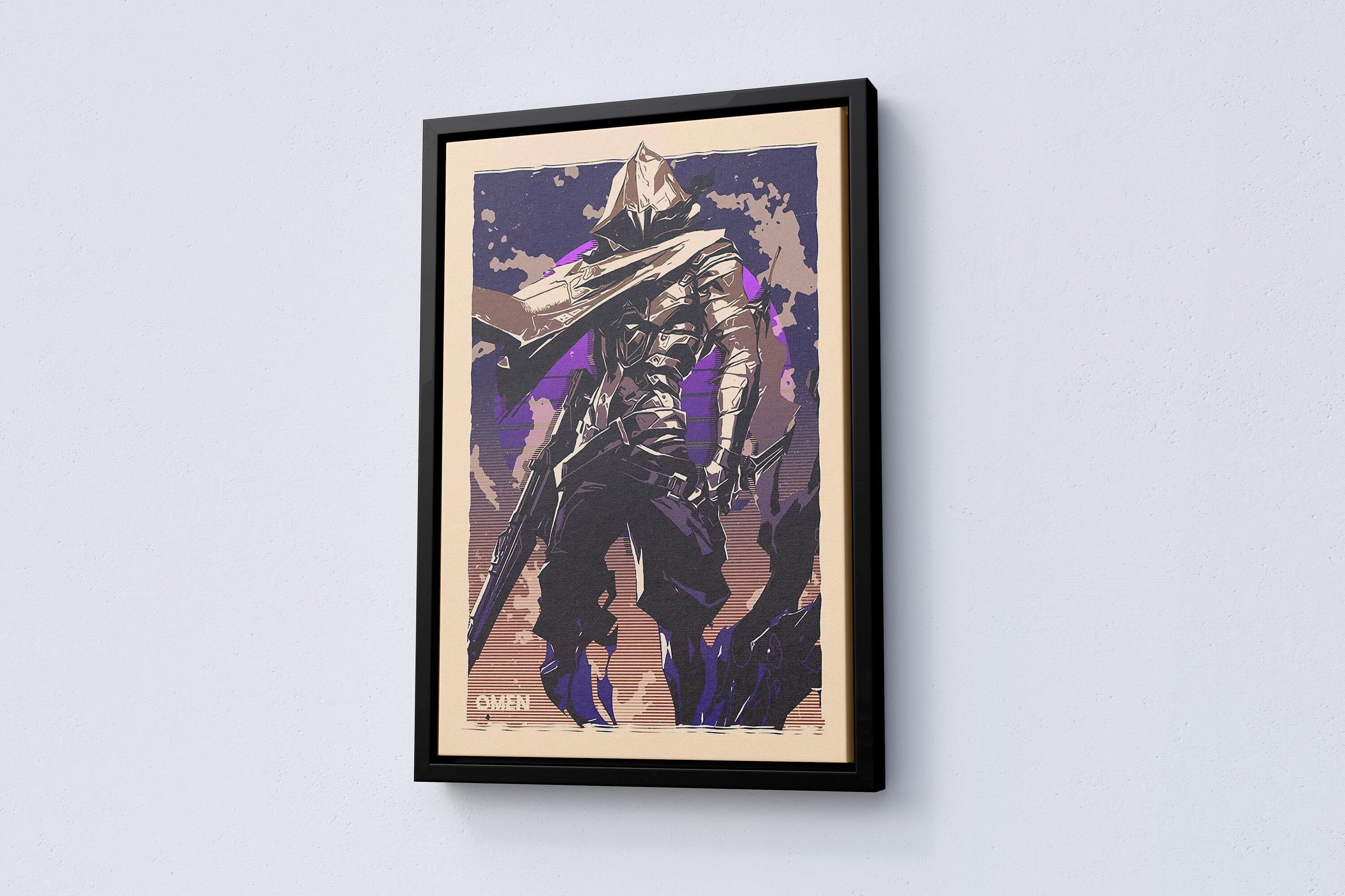 Valorant OMEN Canvas Poster