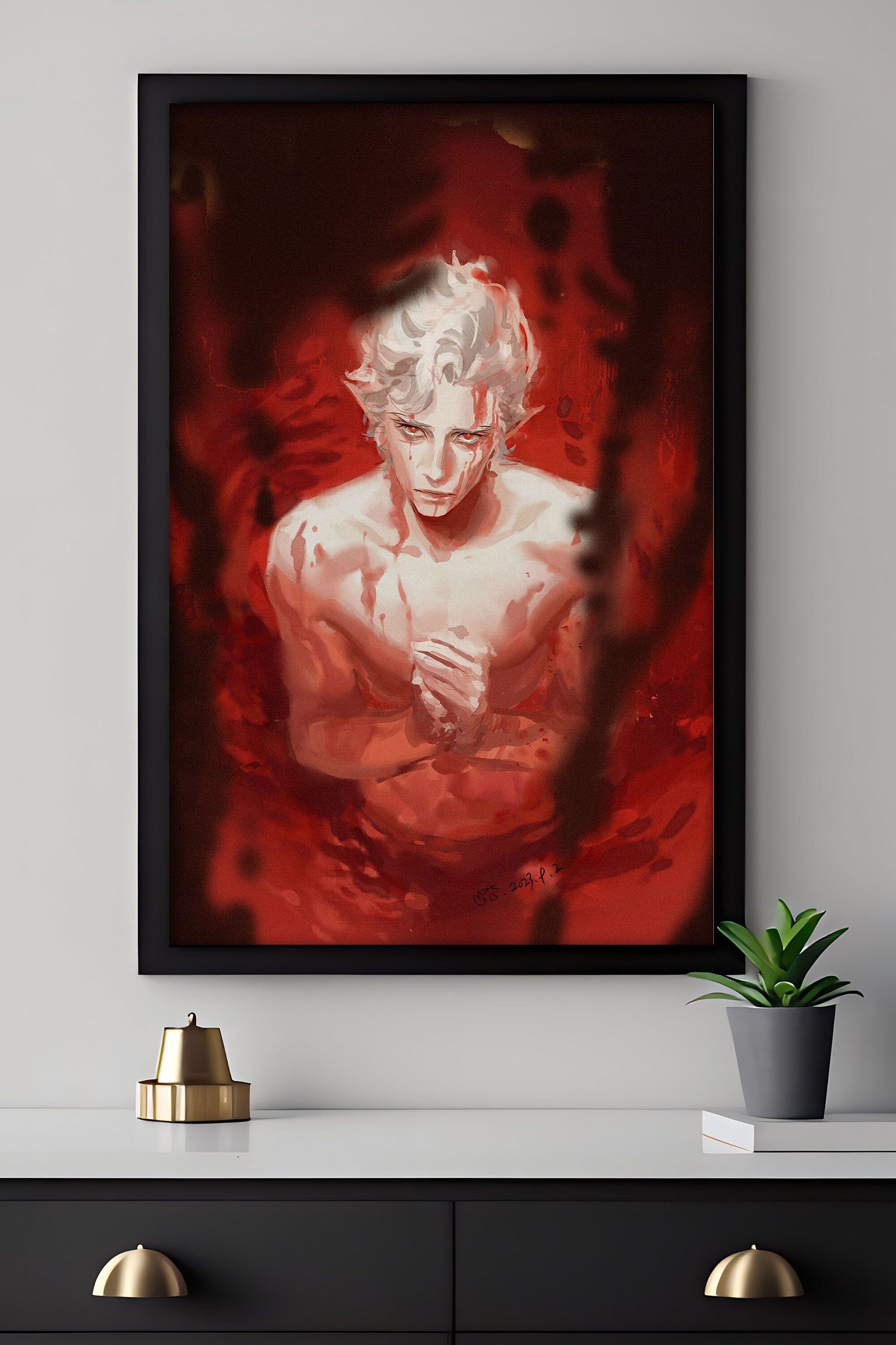 Baldur's Gate 3 Astarion Canvas Art