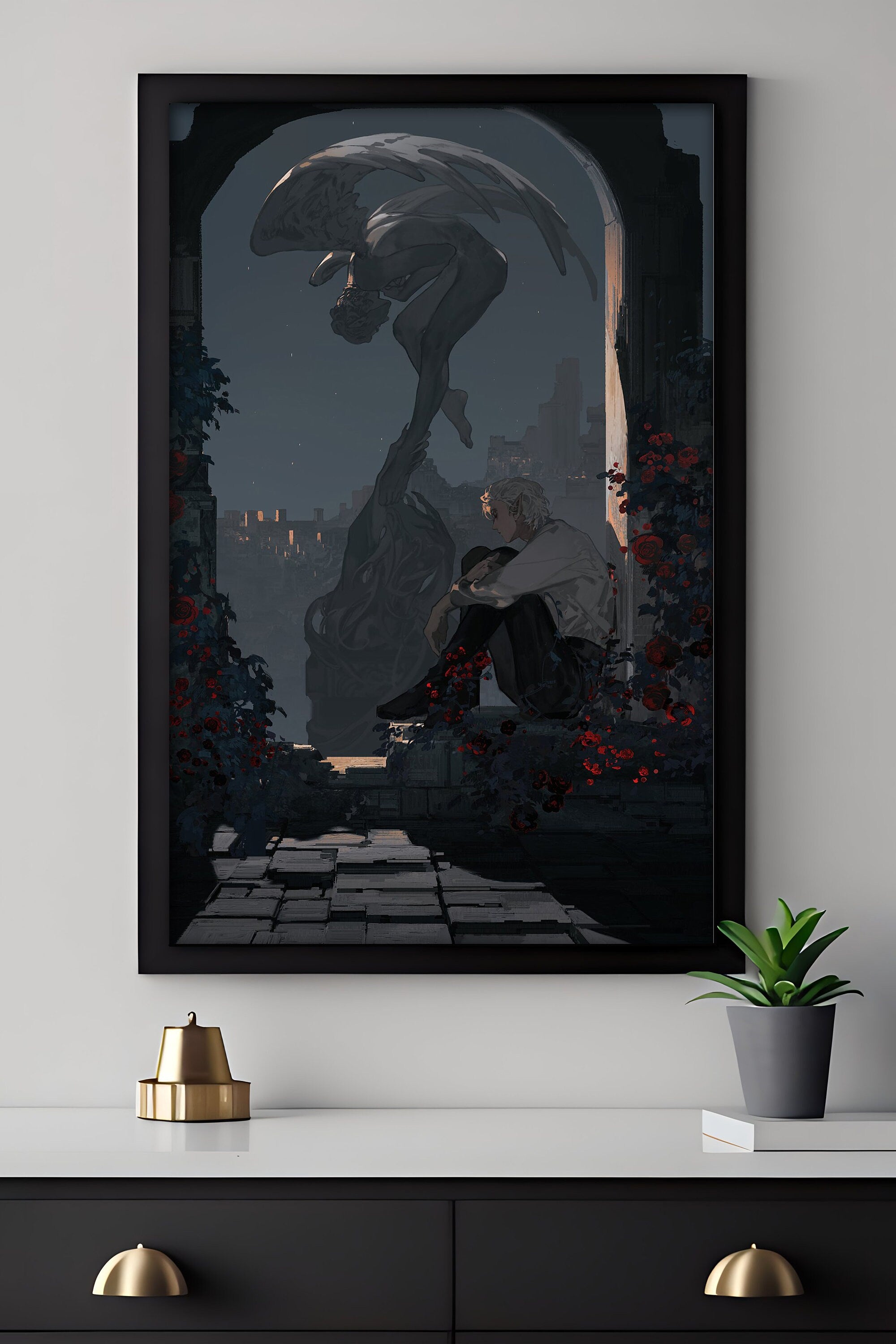 Baldur's Gate 3 Astarion Canvas Poster