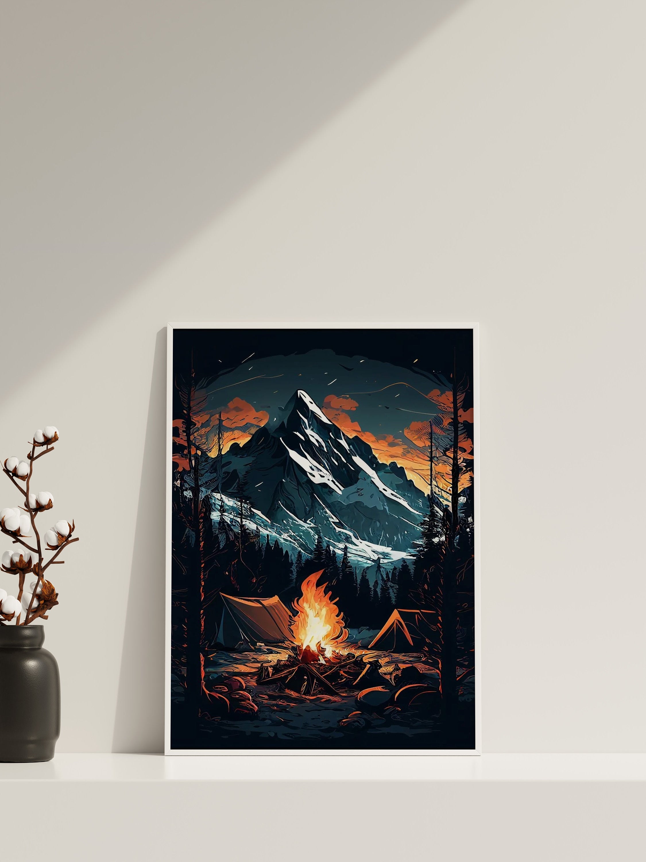 Illustration Canvas Wall Art