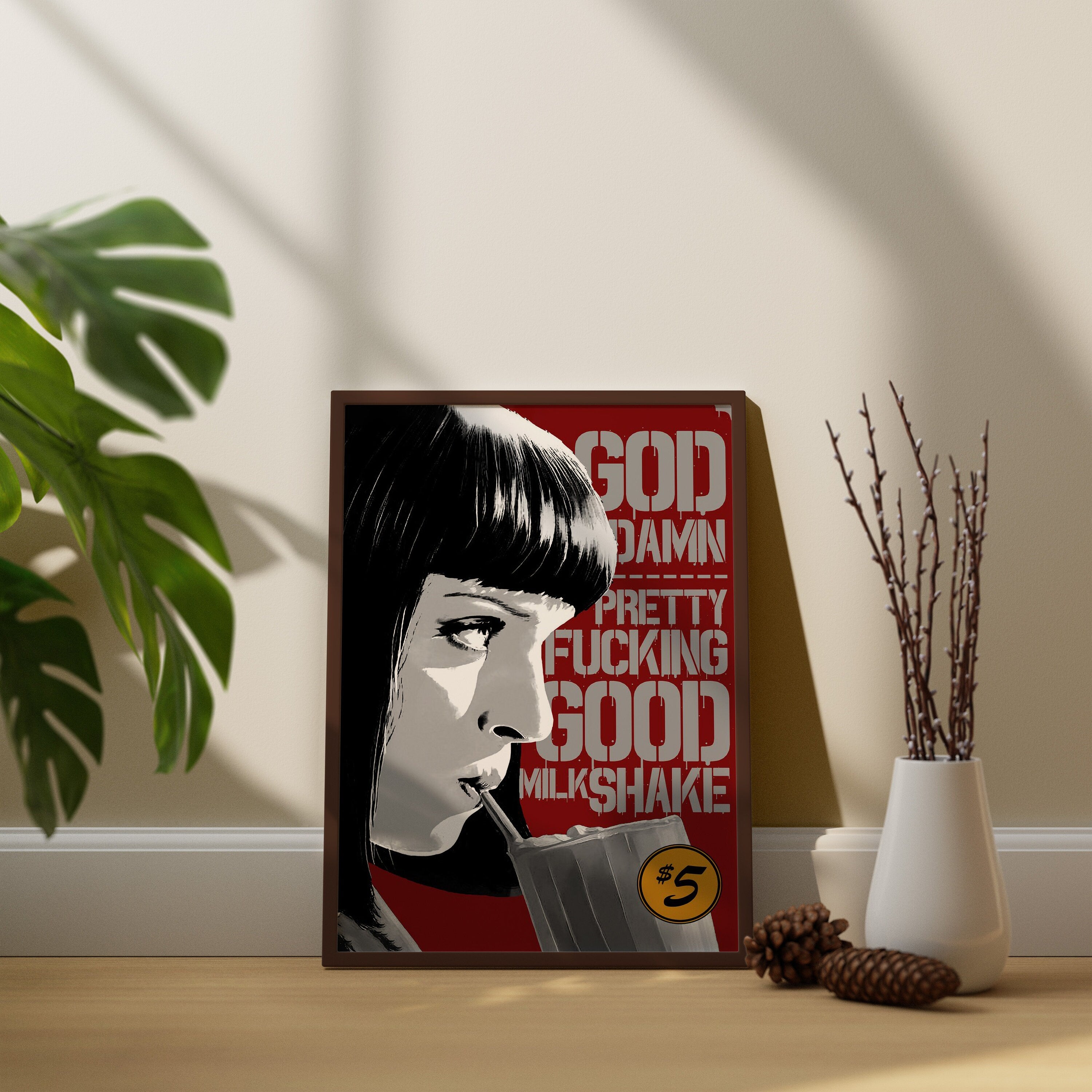 Pulp Fiction Canvas Wall Art