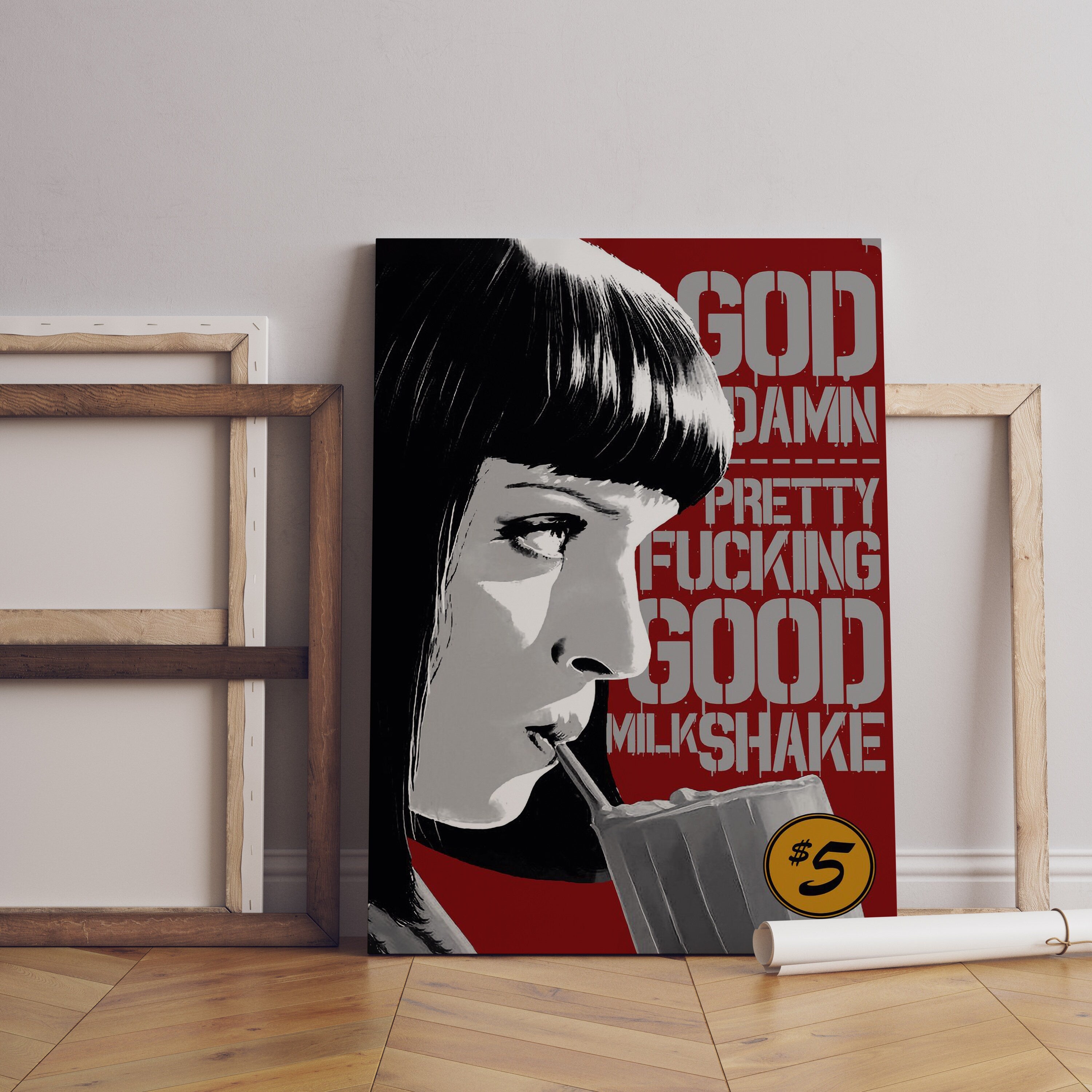 Pulp Fiction Canvas Wall Art