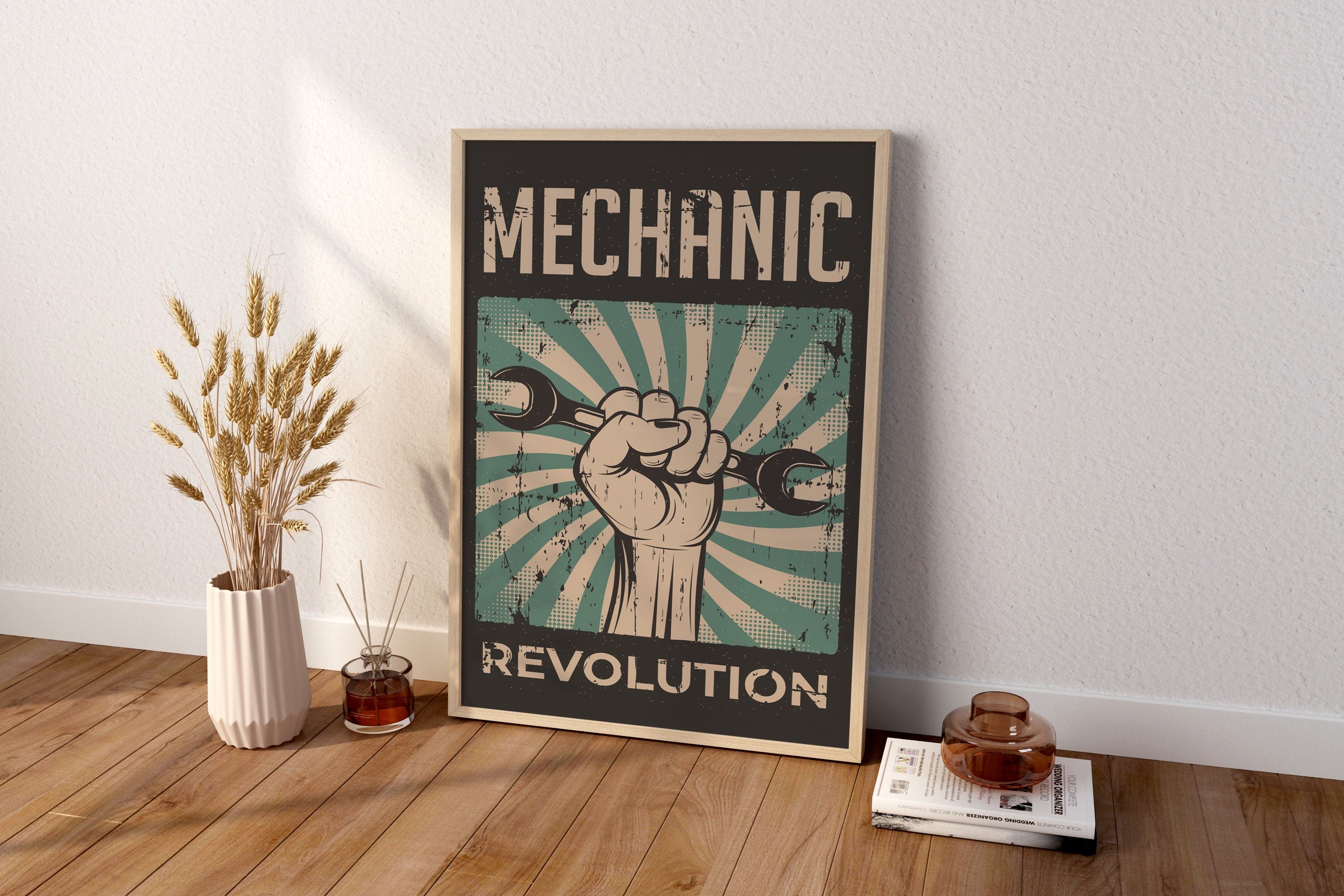 Mechanic Revolution Canvas Wall Art