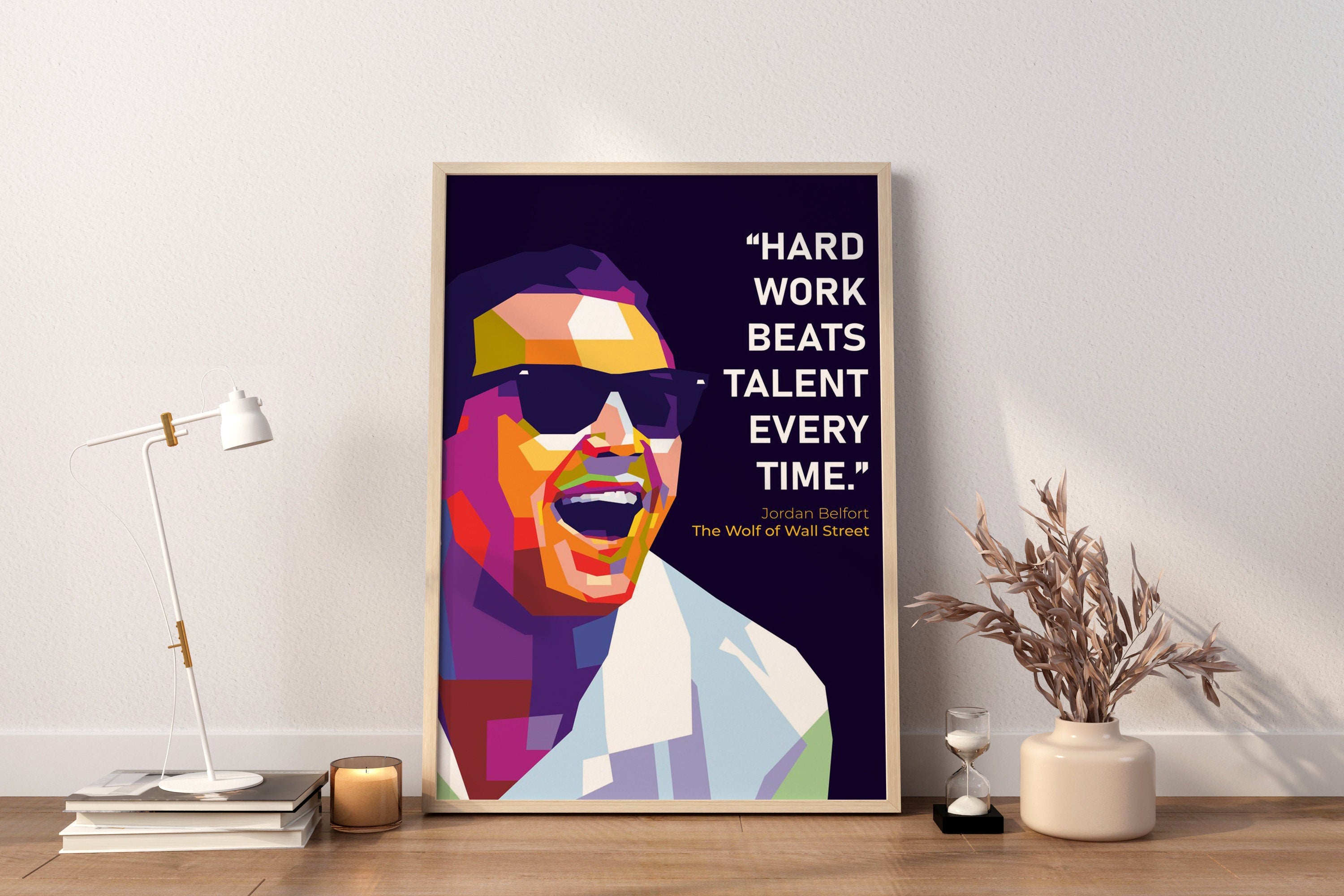 The Wolf of Wall Street Canvas Poster