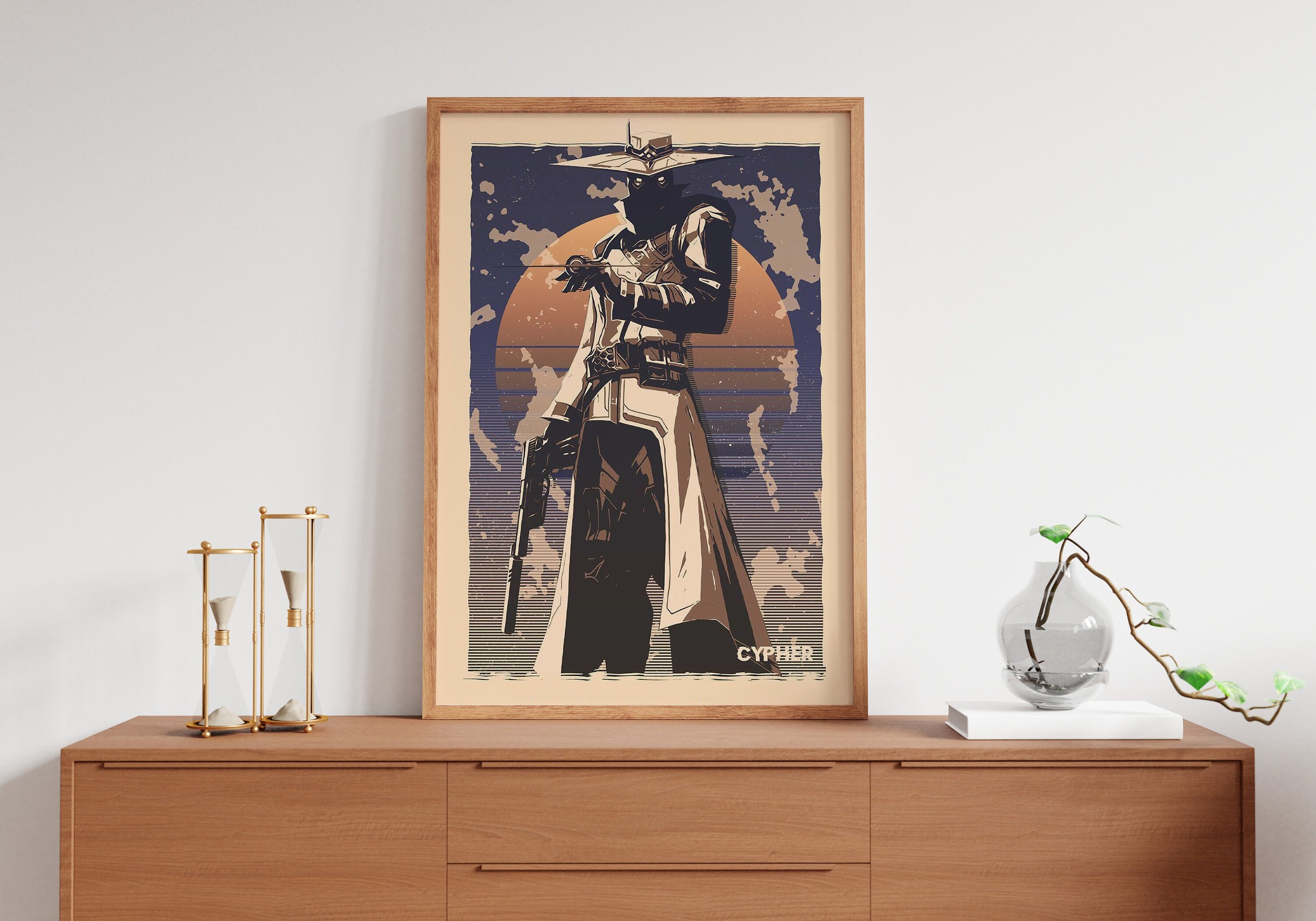 Valorant CYPHER Canvas Poster