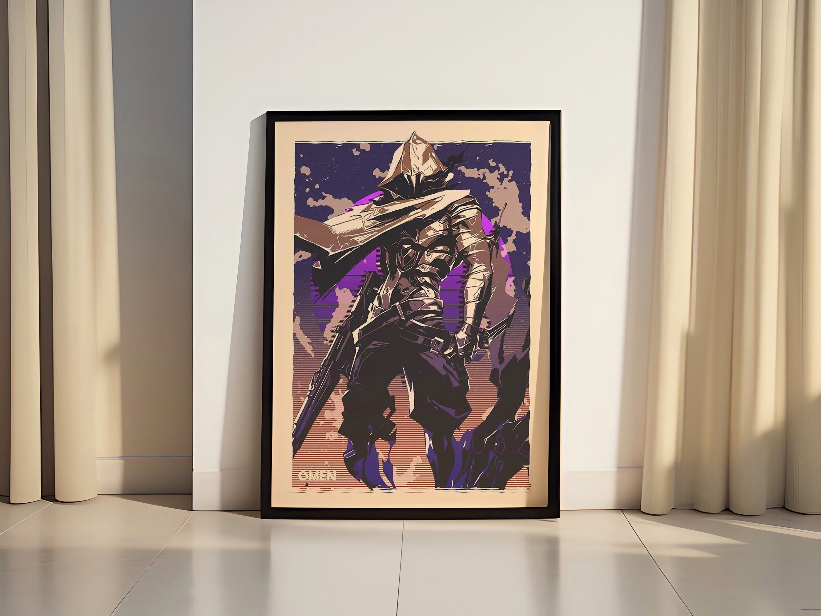 Valorant OMEN Canvas Poster