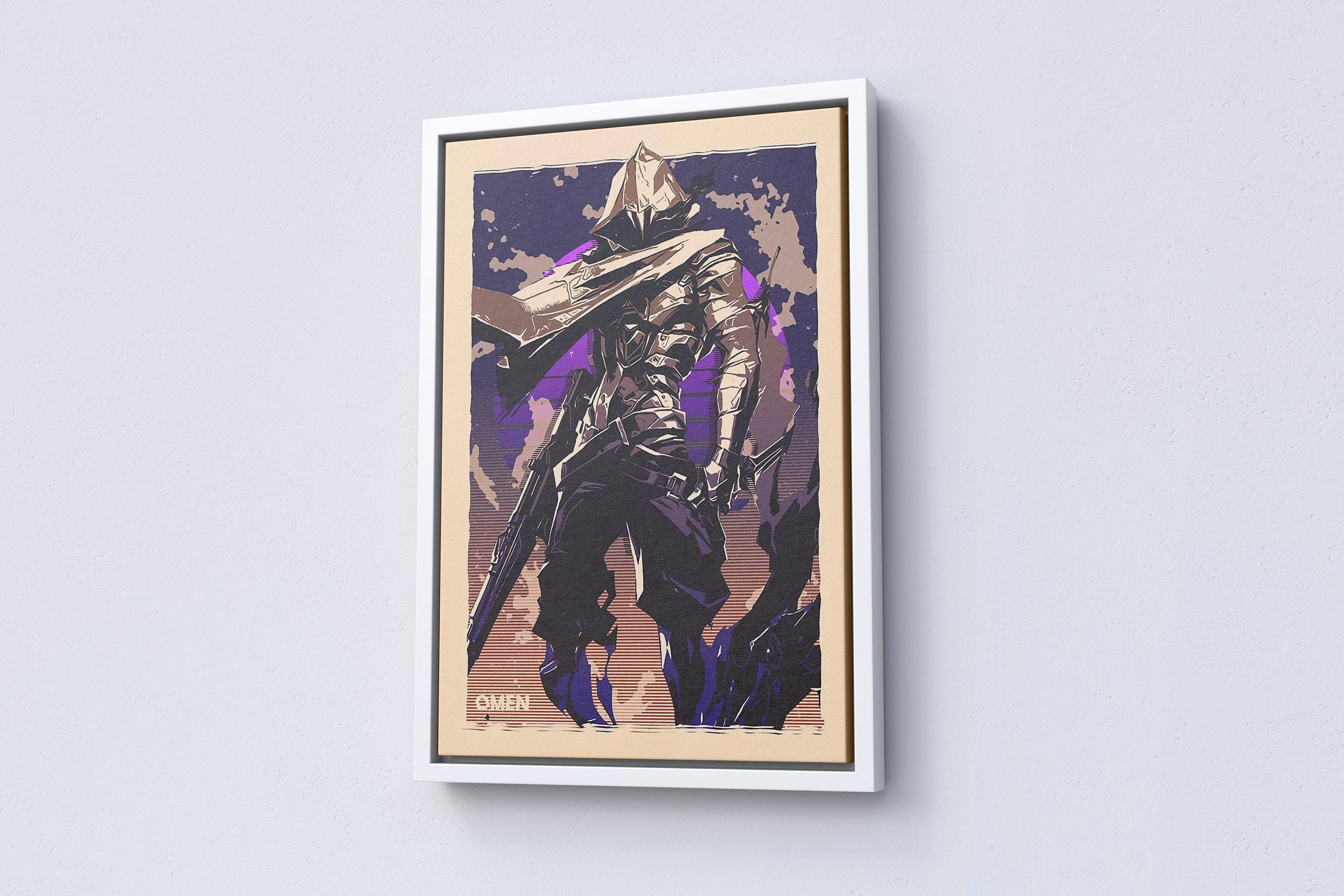 Valorant OMEN Canvas Poster