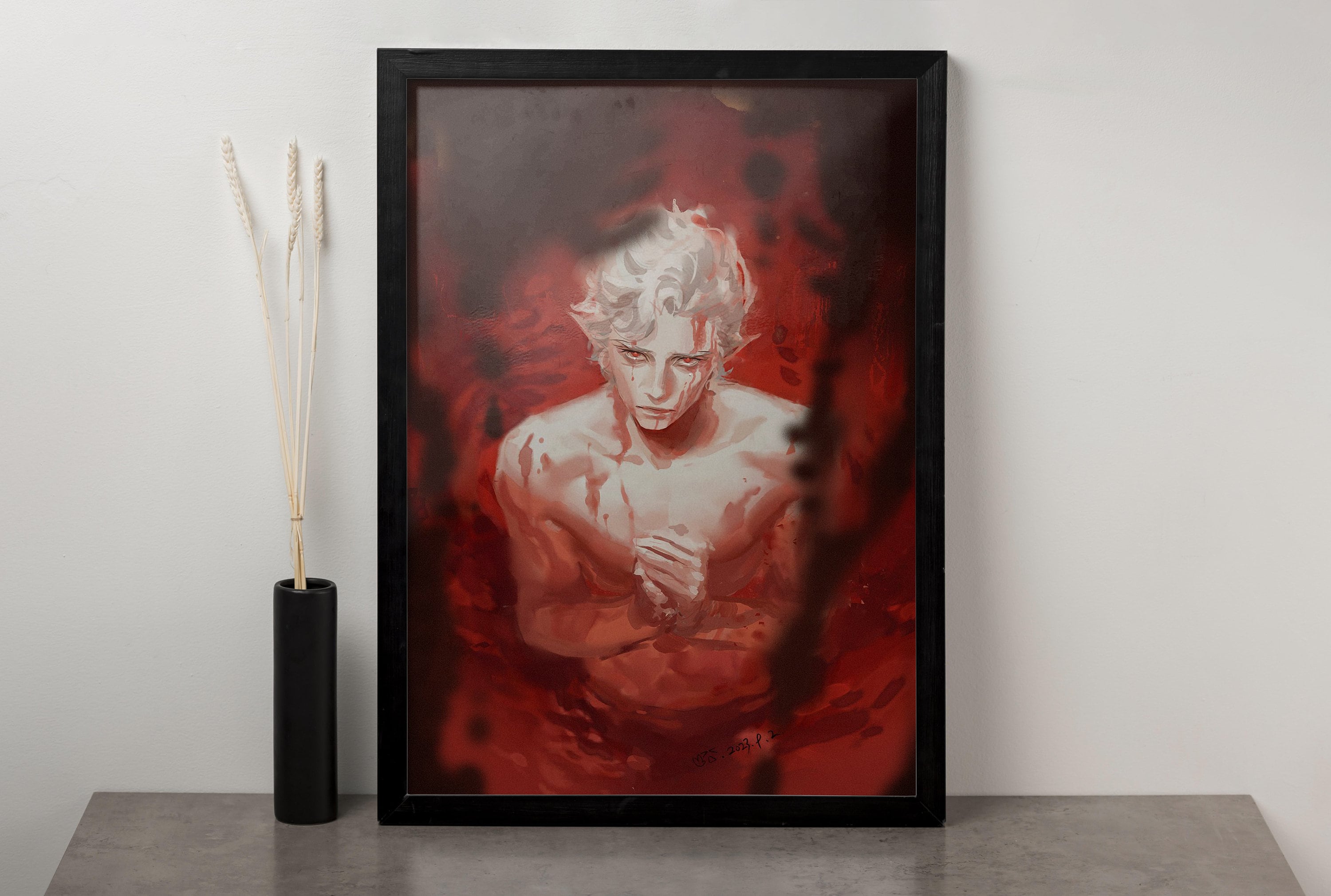 Baldur's Gate 3 Astarion Canvas Art