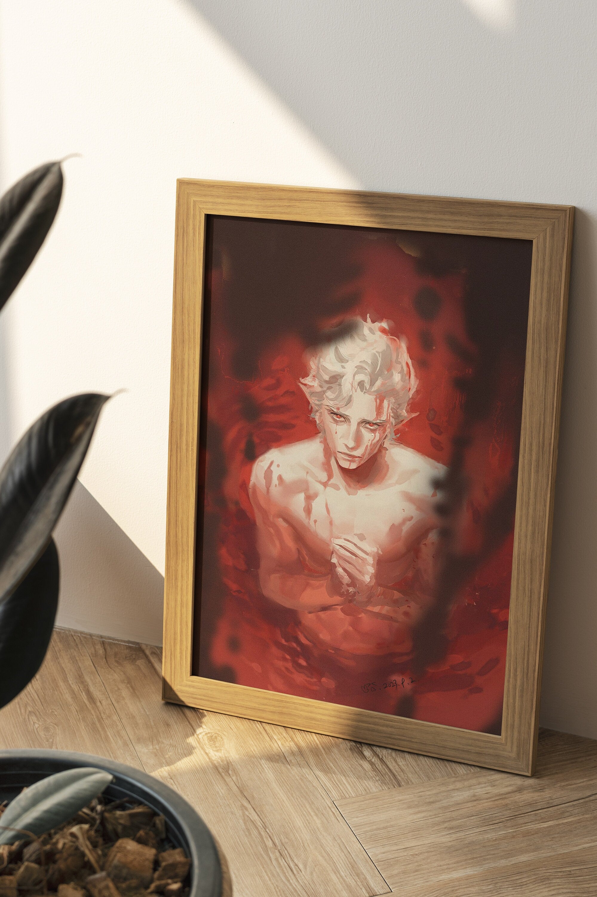 Baldur's Gate 3 Astarion Canvas Art