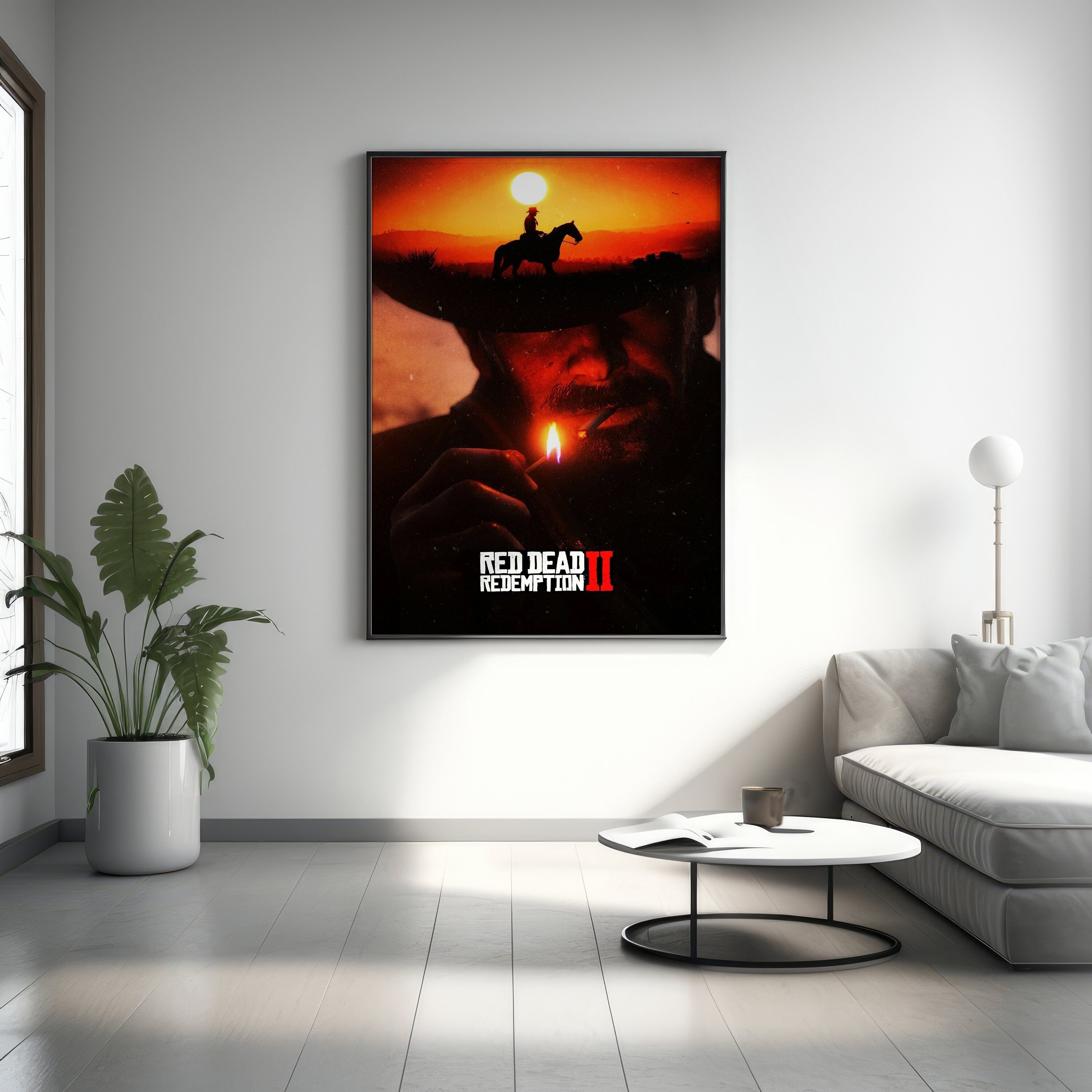 RDR2 Canvas Wall Decor