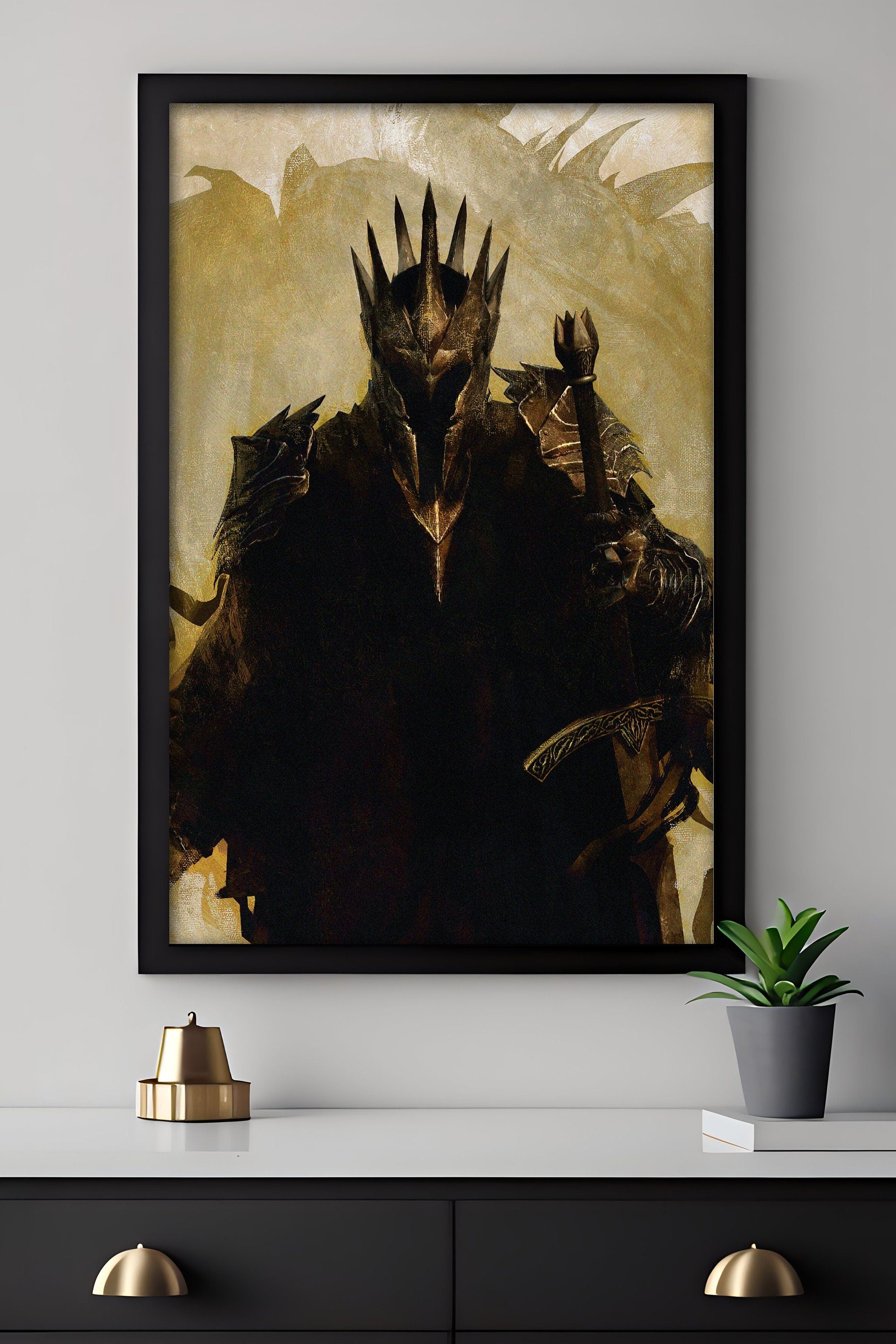 The Witch King Canvas Art