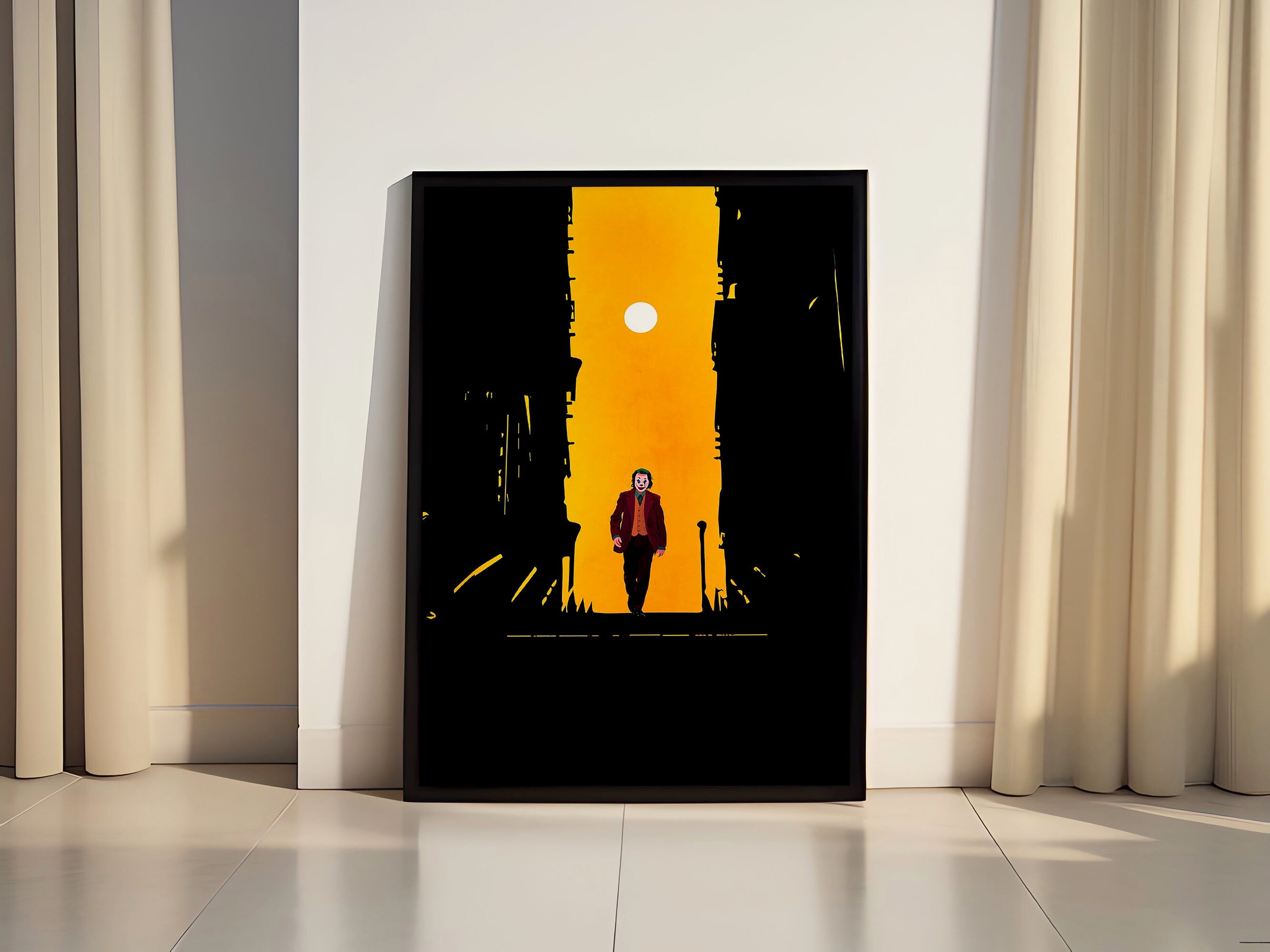 The Joker Canvas Wall Art