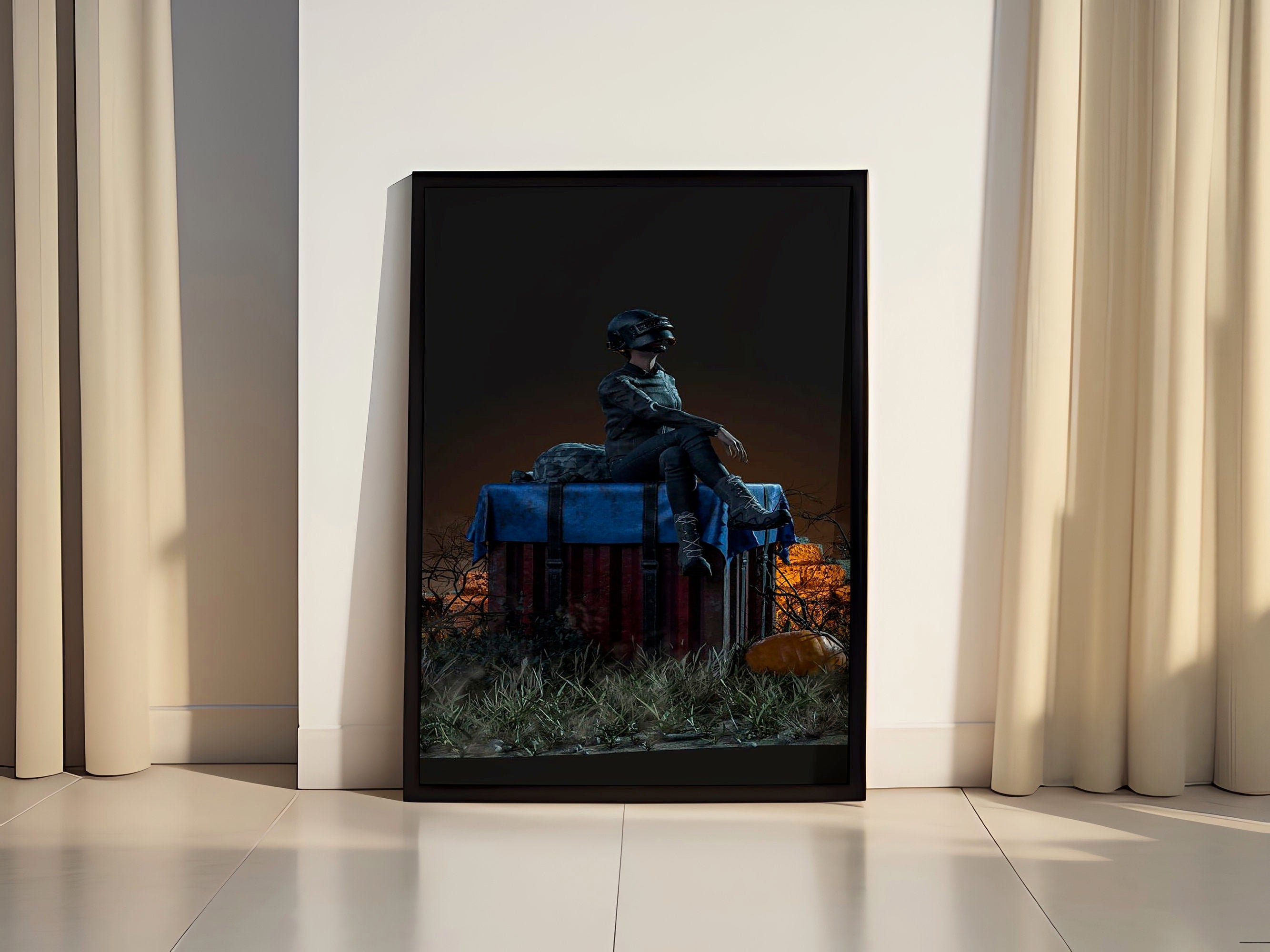 PUBG Canvas Poster