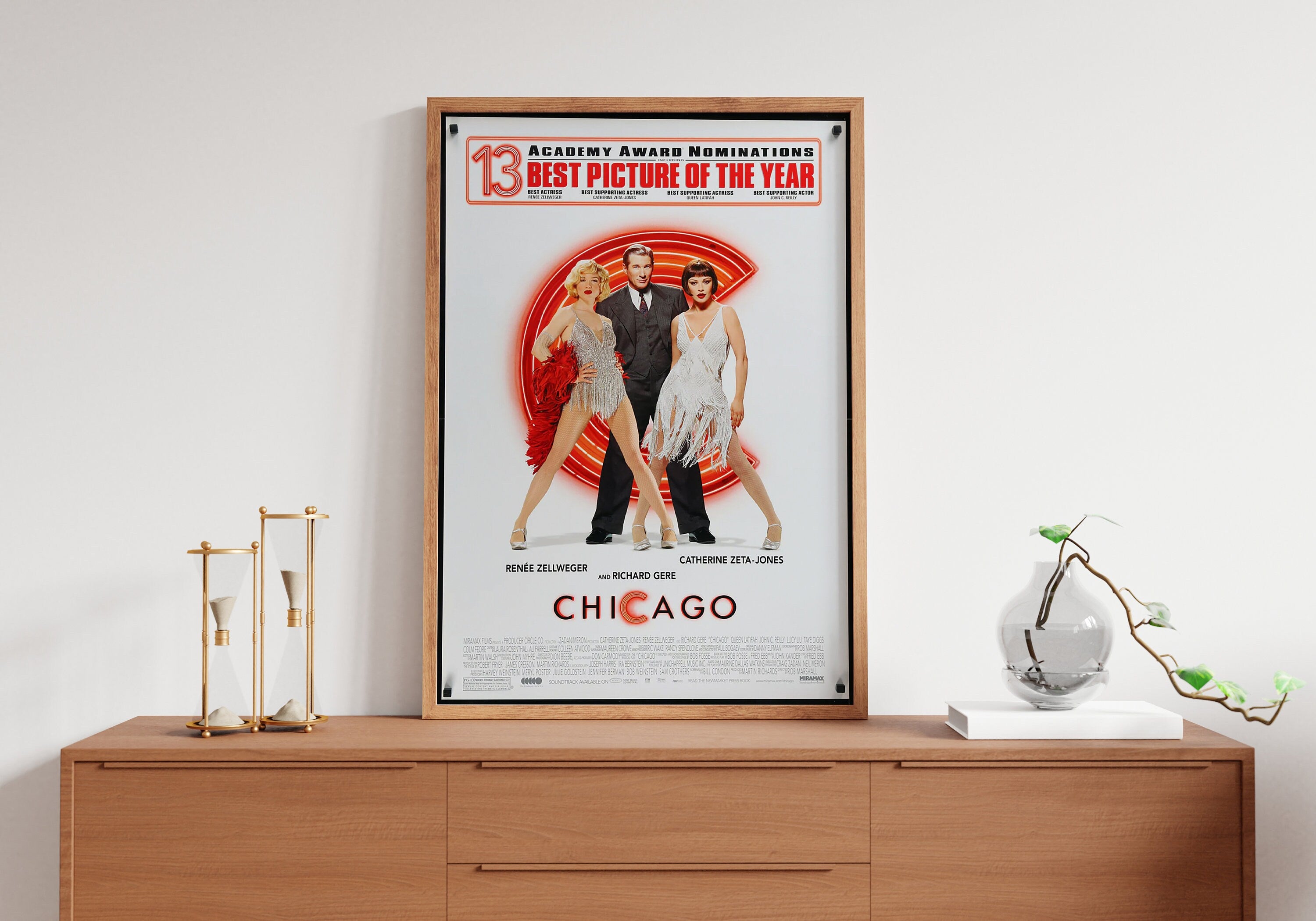 The CHICAGO  Movie Canvas Poster