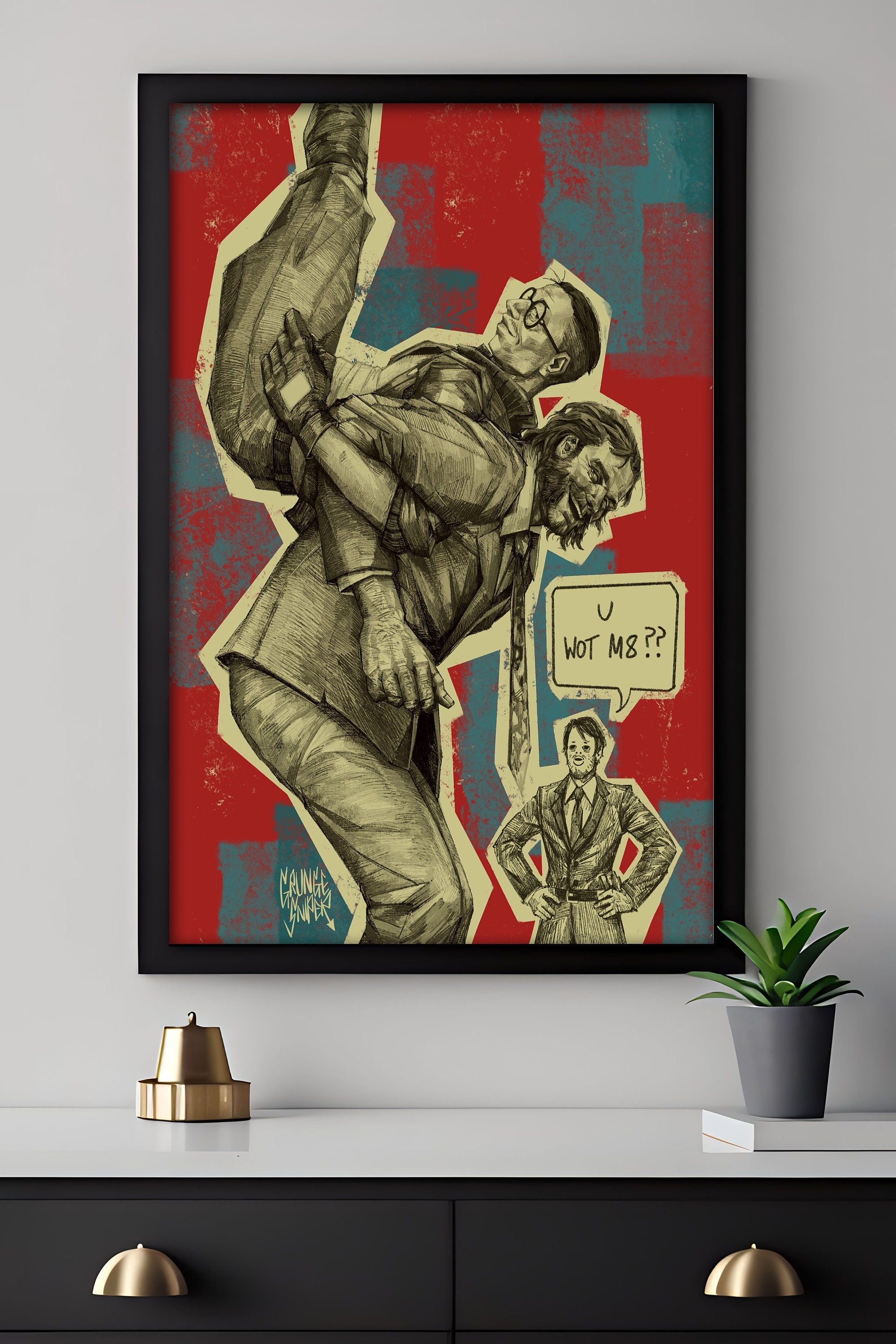 Disco Elysium Canvas Poster