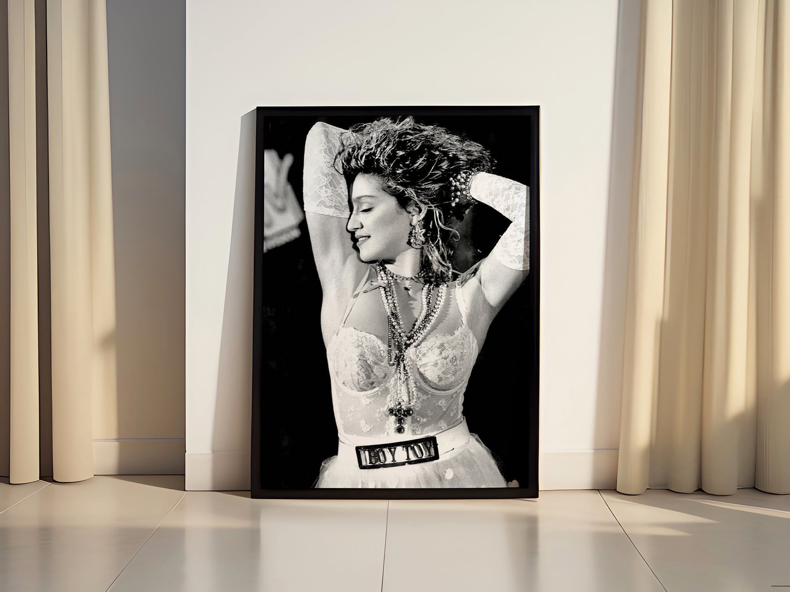 Madonna Canvas Poster