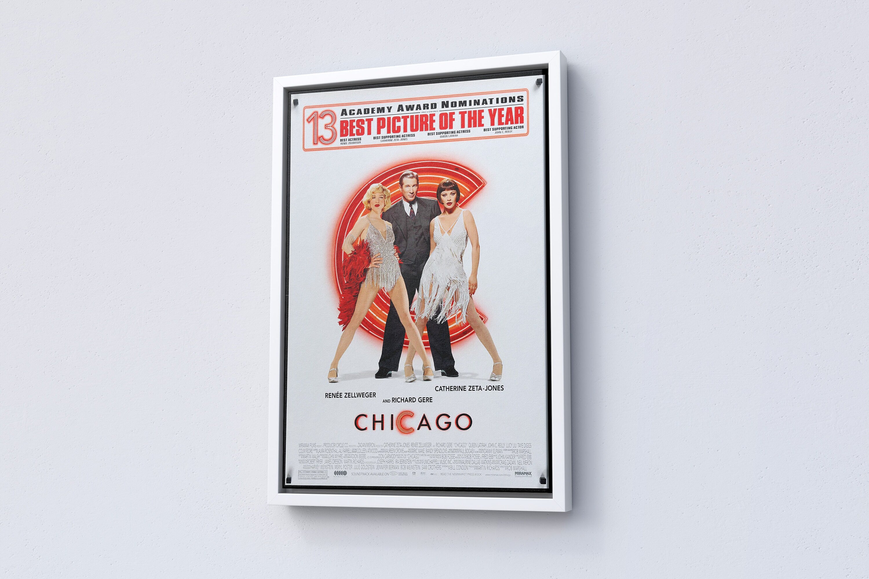 The CHICAGO  Movie Canvas Poster