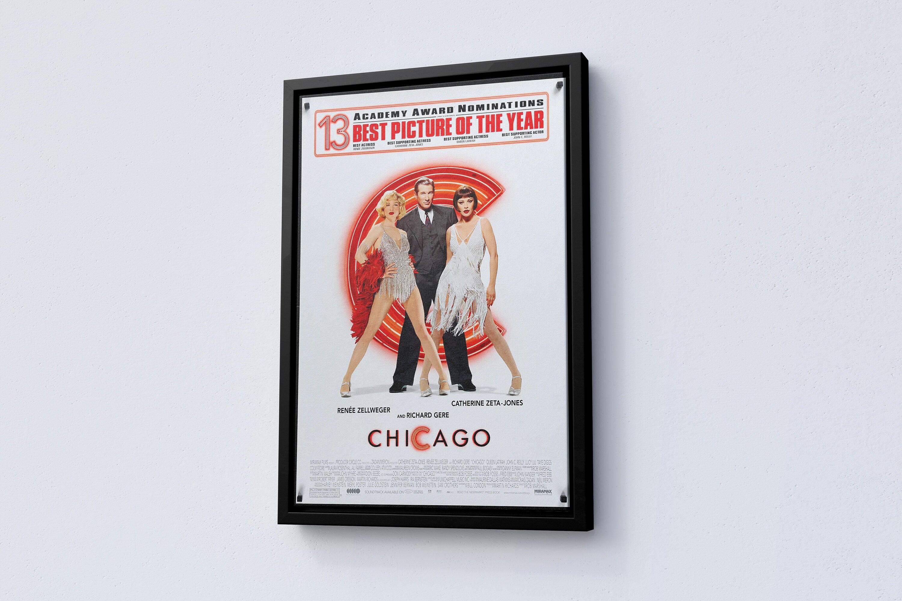 The CHICAGO  Movie Canvas Poster