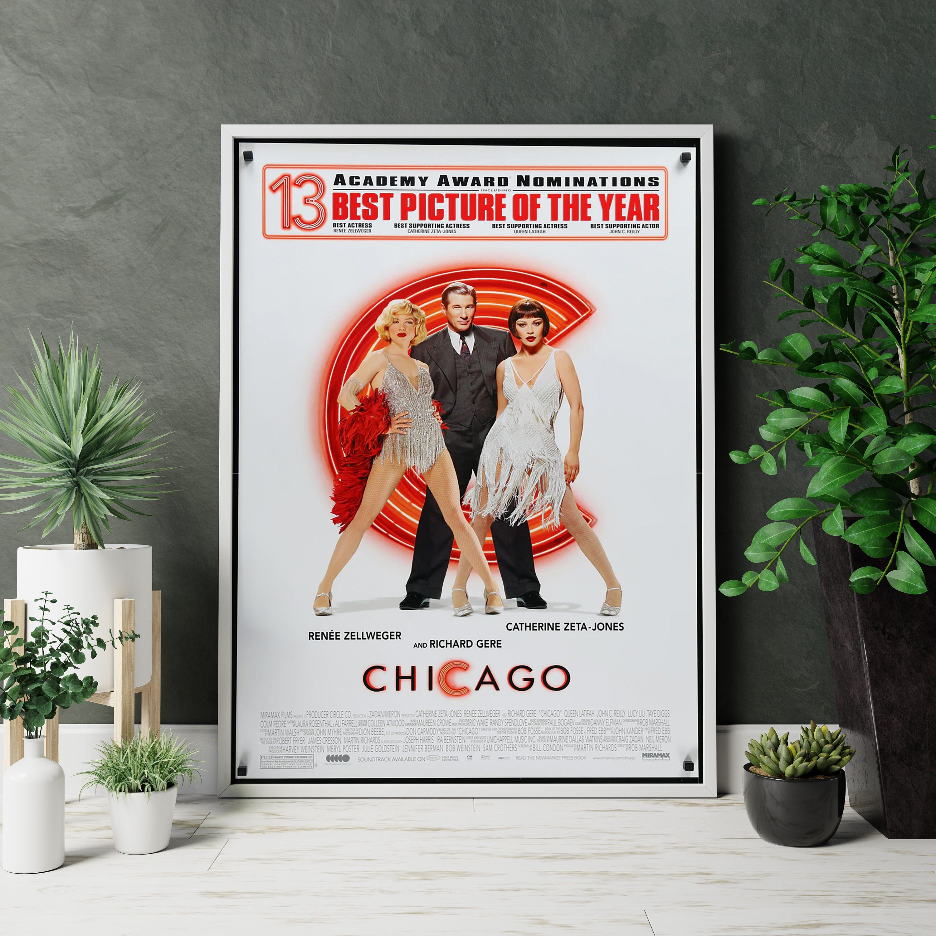 The CHICAGO  Movie Canvas Poster