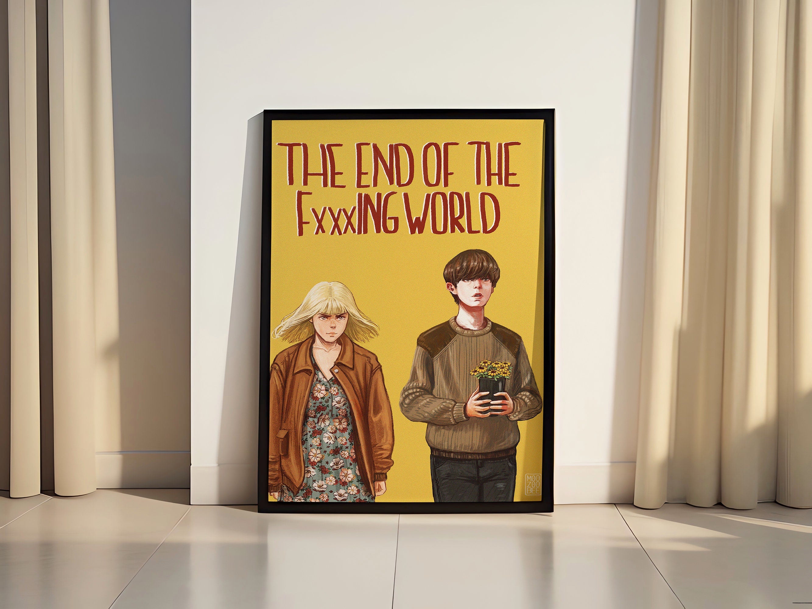 The End of the F***ing World Canvas Poster