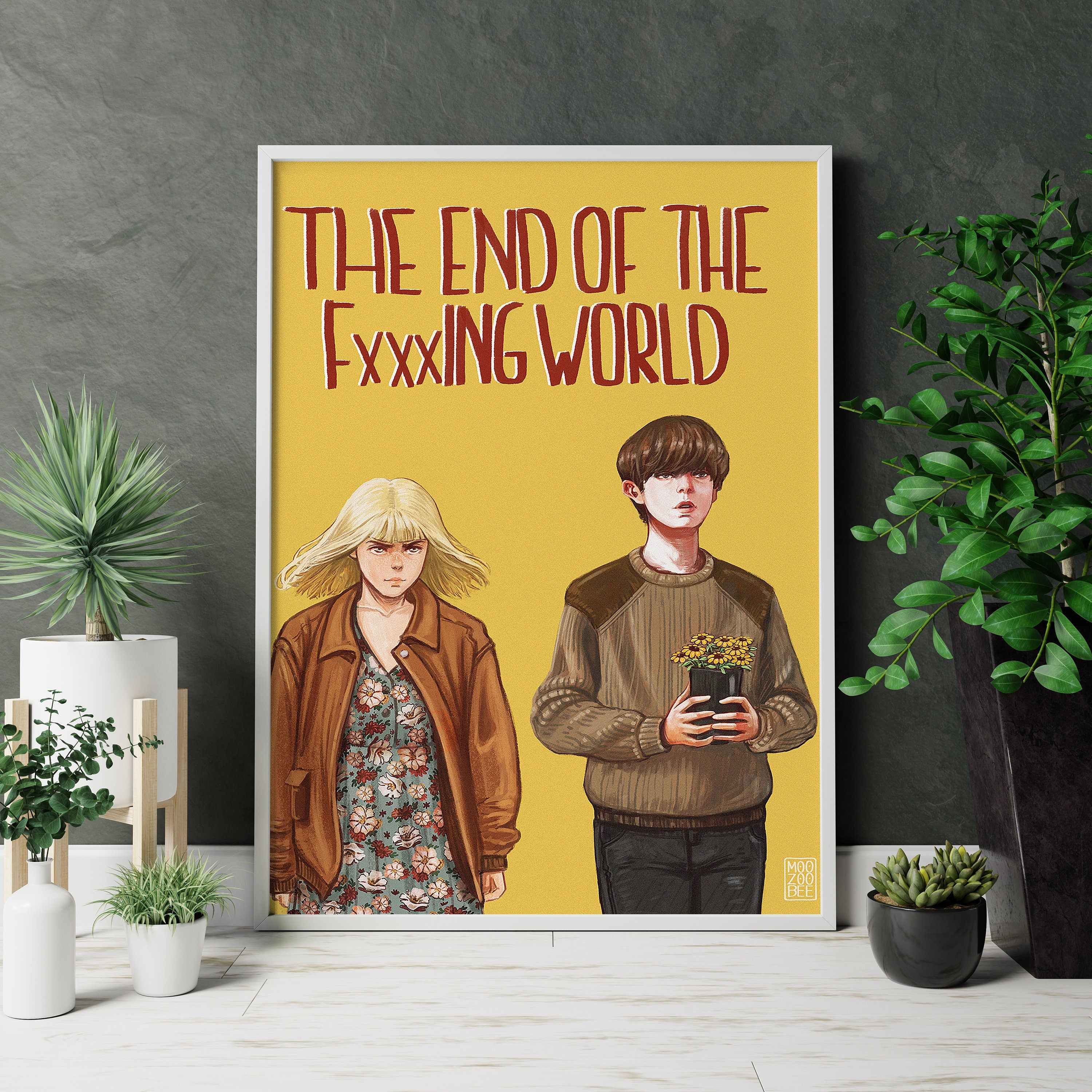 The End of the F***ing World Canvas Poster