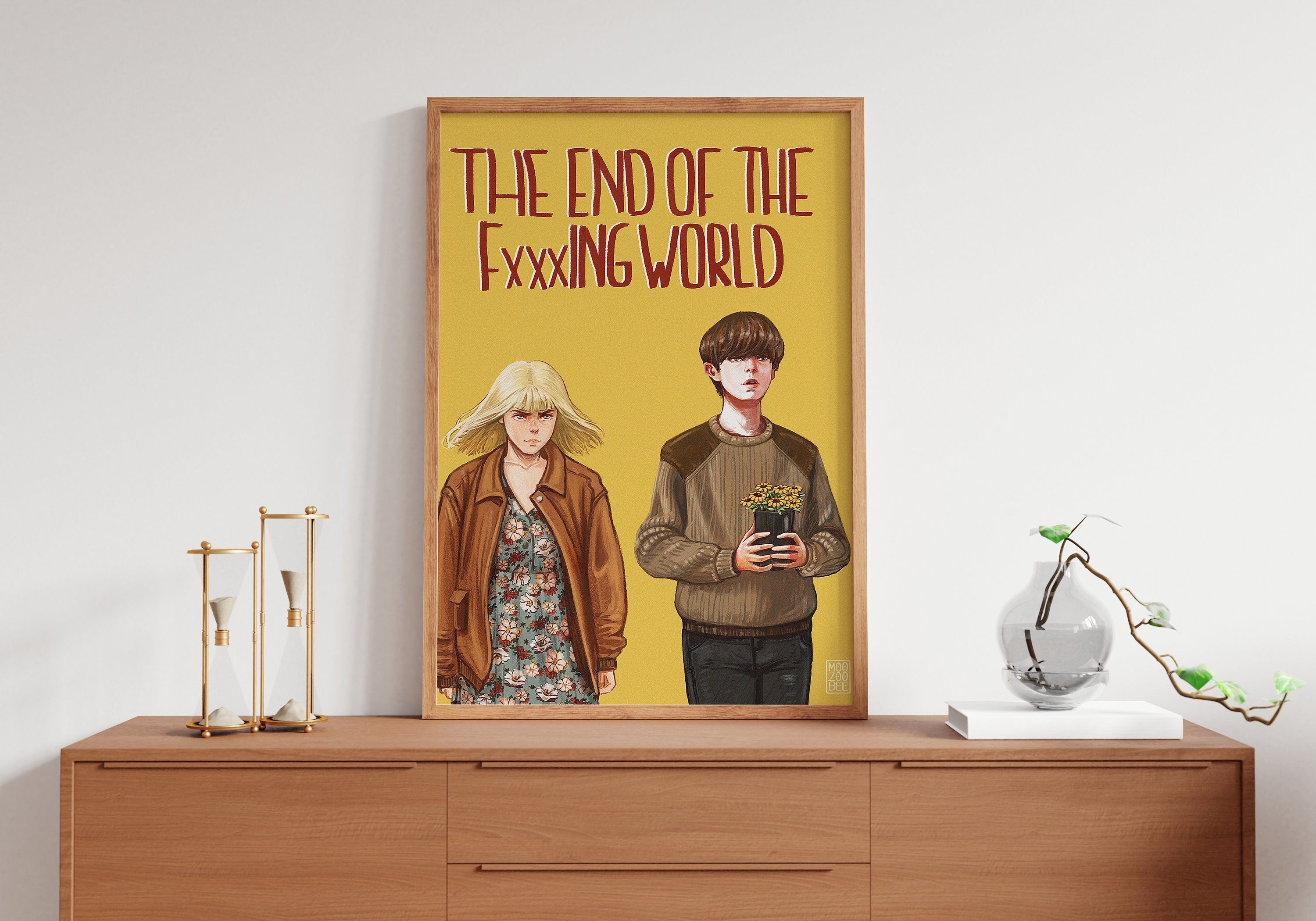 The End of the F***ing World Canvas Poster