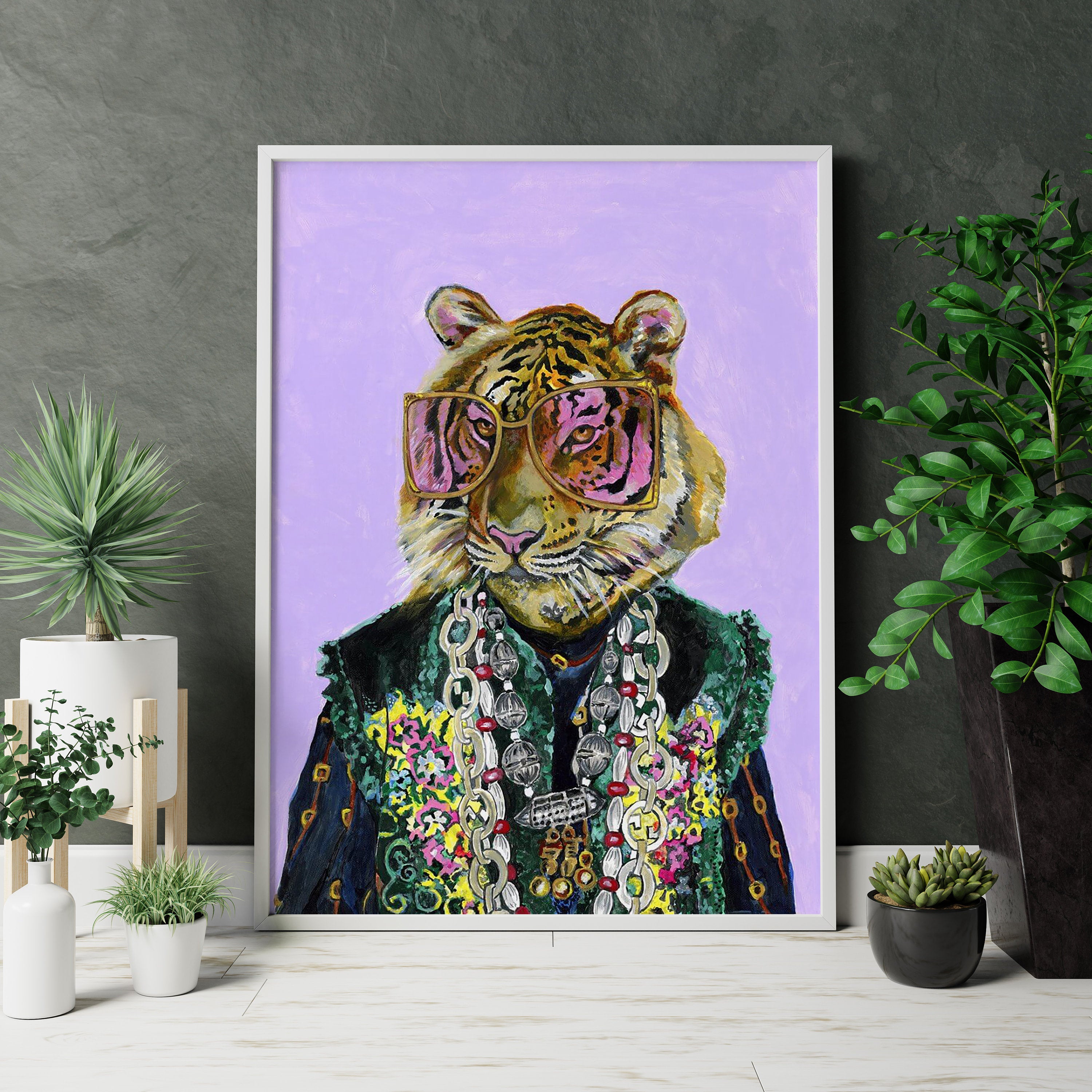 Bengal Tiger Canvas Wall Art