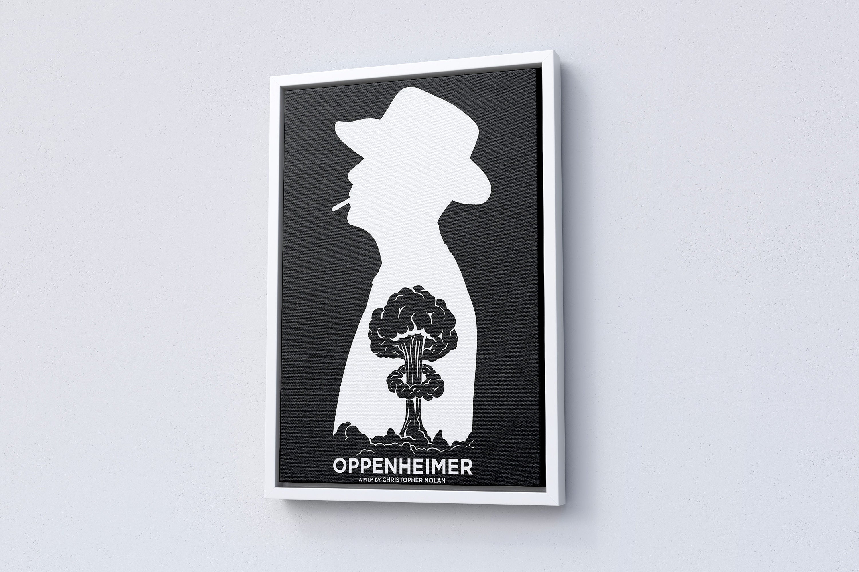 Oppenheimer Canvas Poster Wall Art