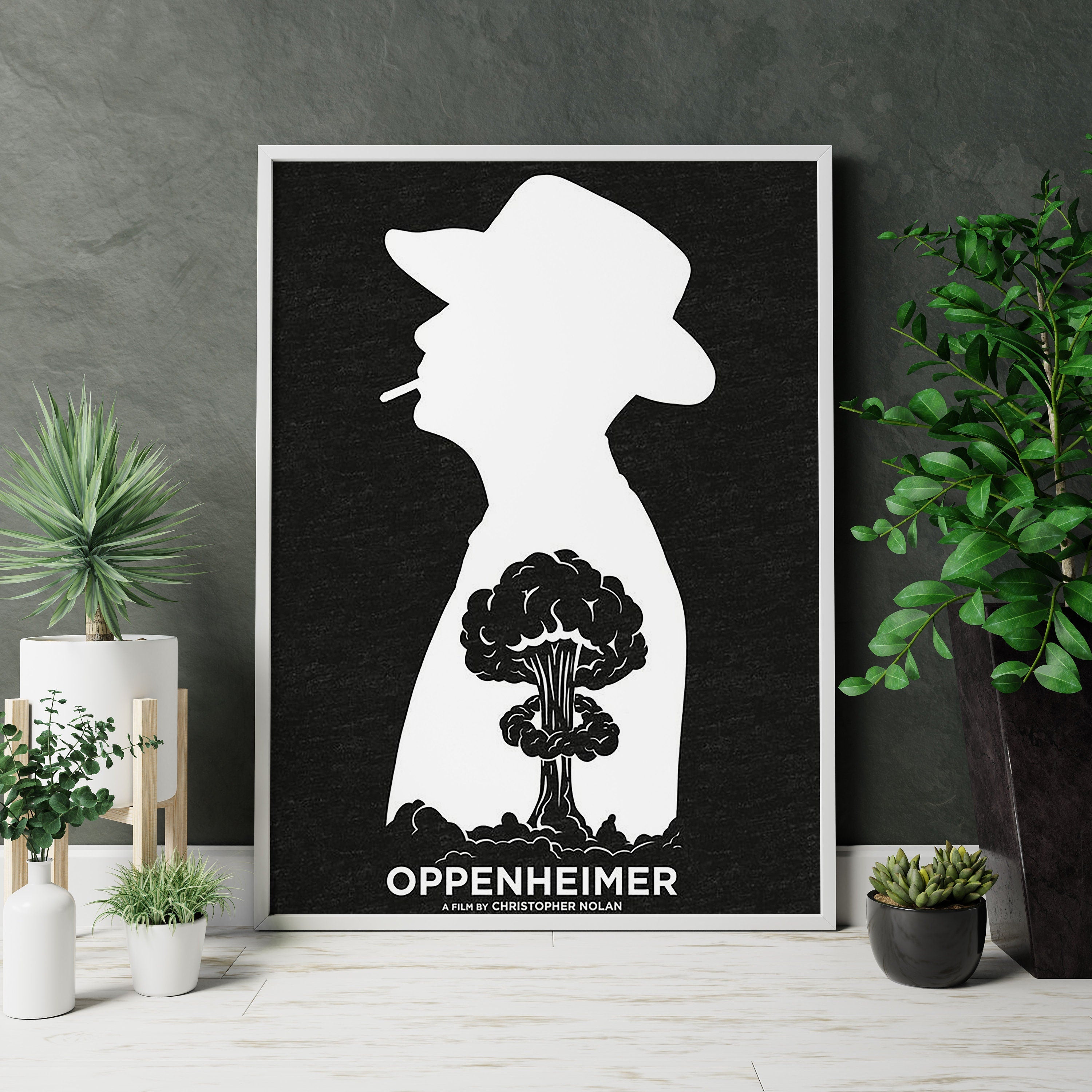 Oppenheimer Canvas Poster Wall Art