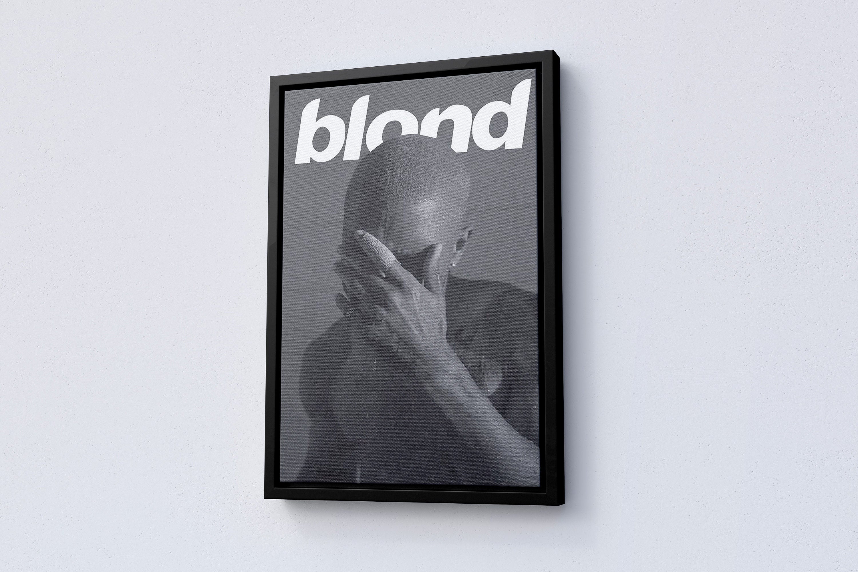 Frank Ocean Blonde Canvas Poster