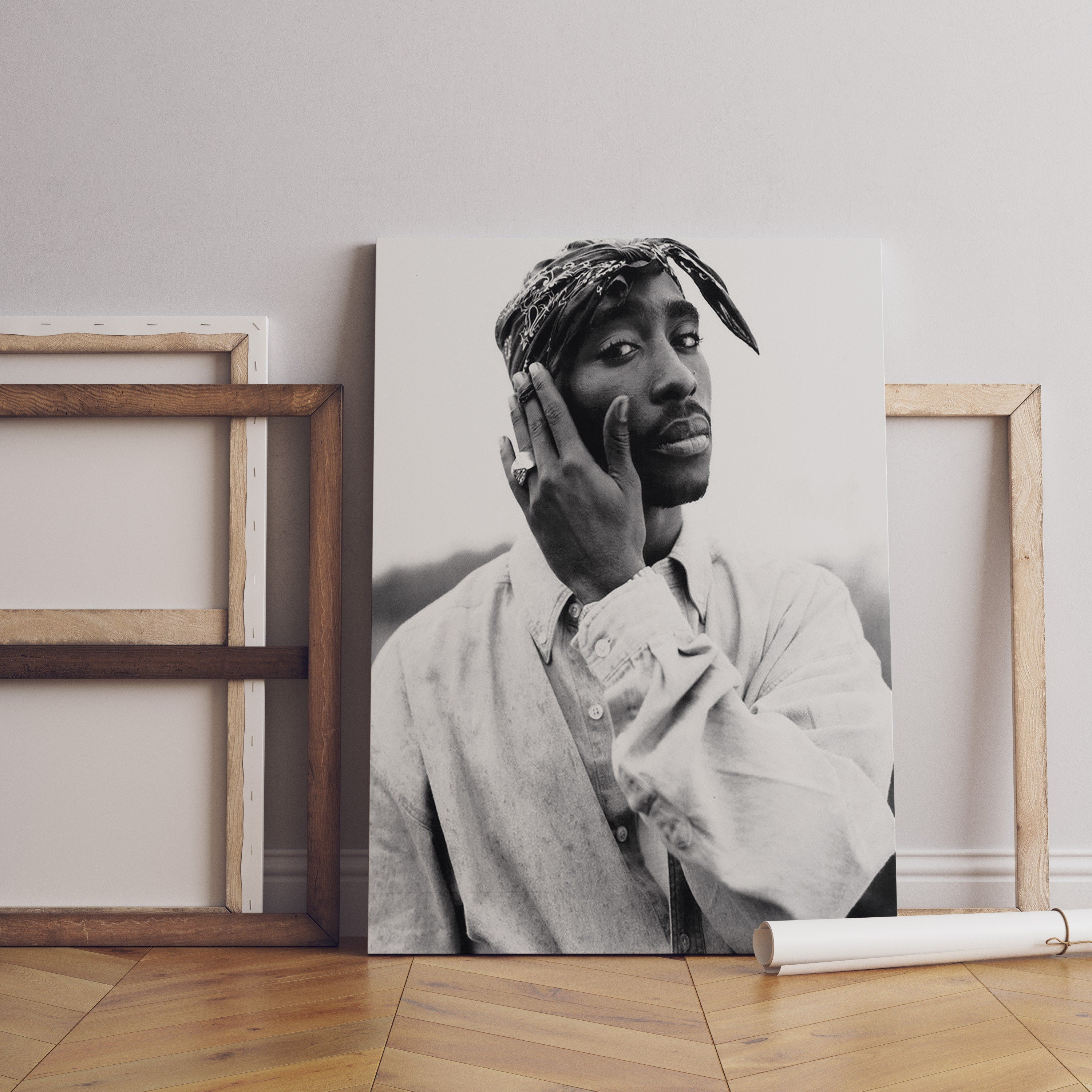 Tupac Canvas Poster