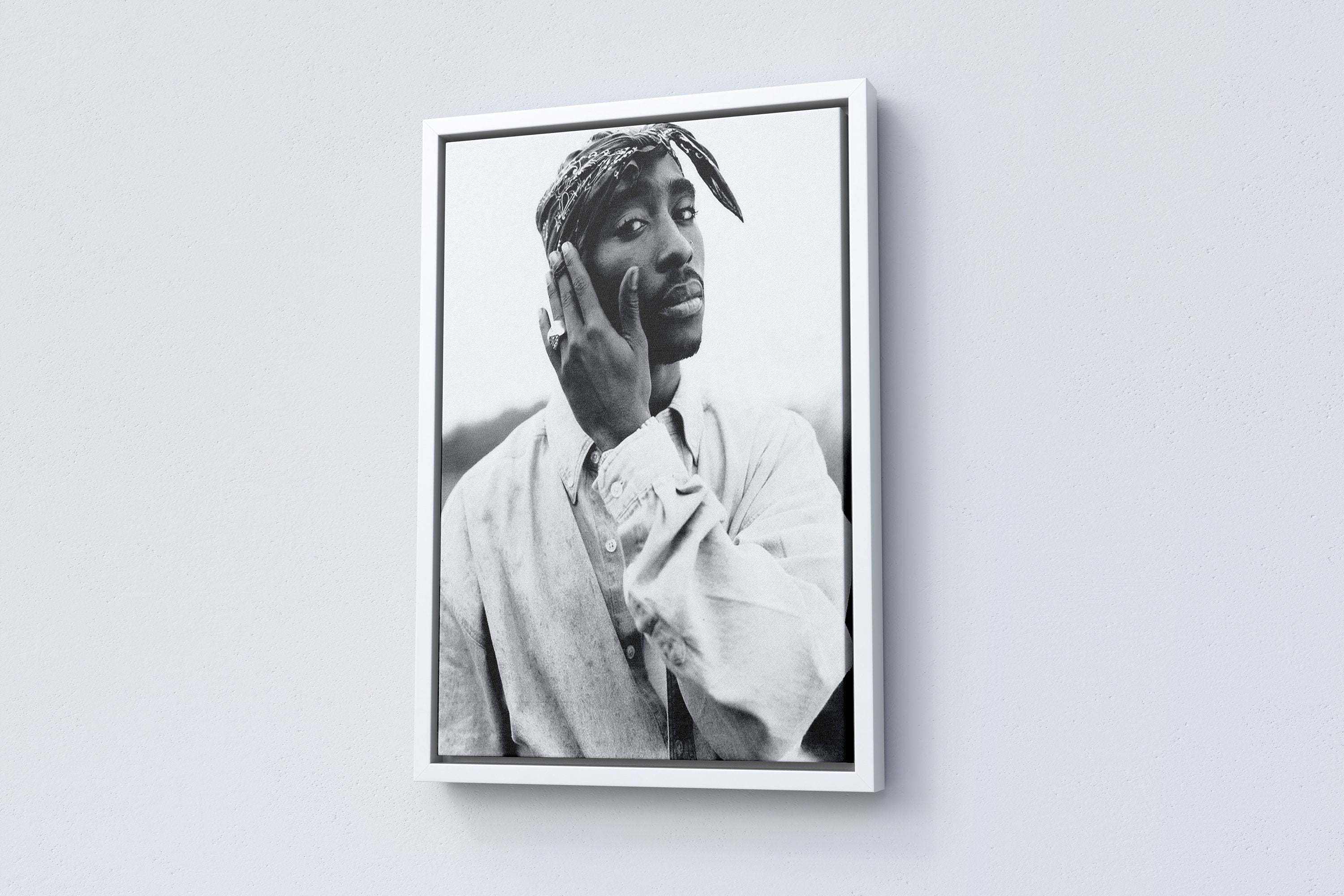 Tupac Canvas Poster